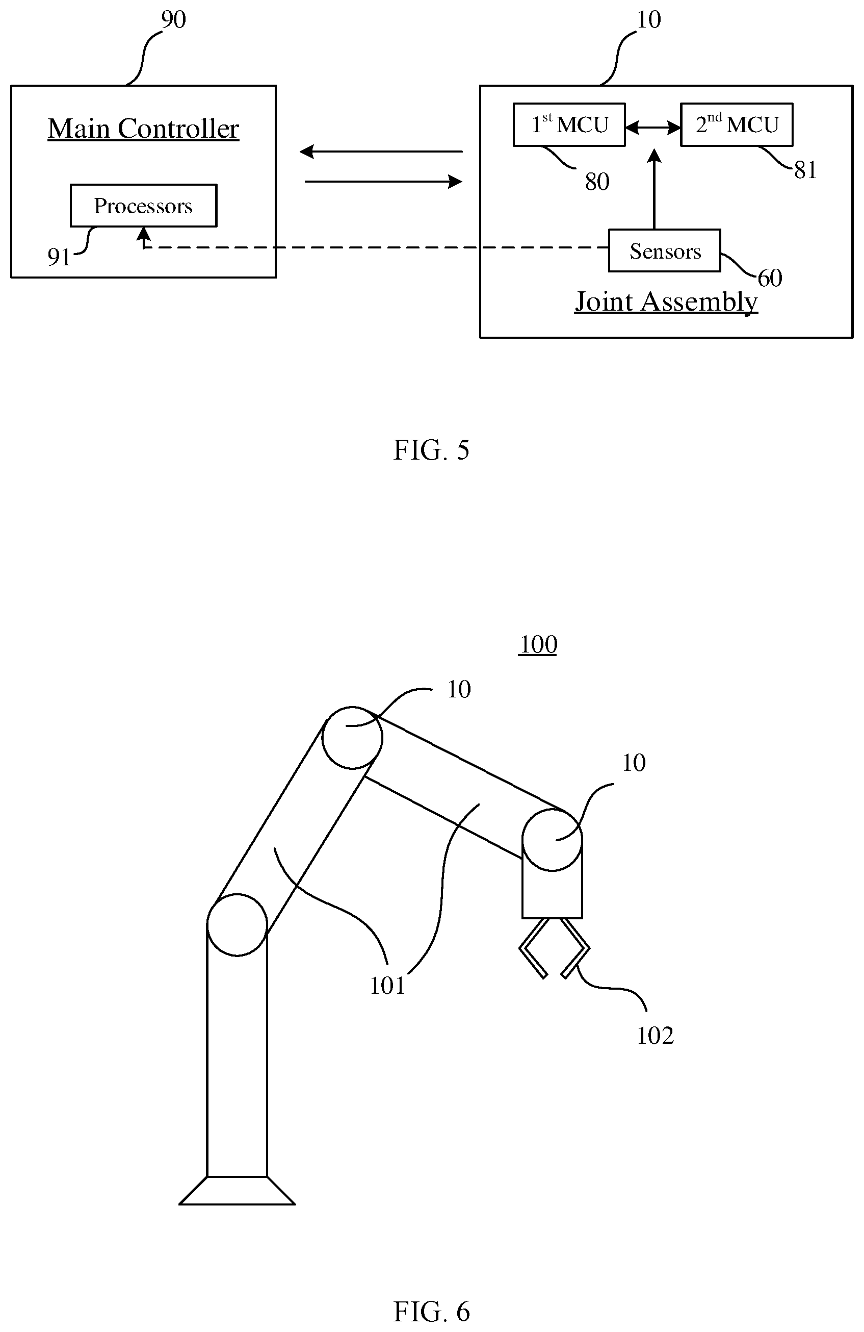 Patent US12318920 Figure 3 – Safety system, joint assembly with safety system, and robot having joint assembly