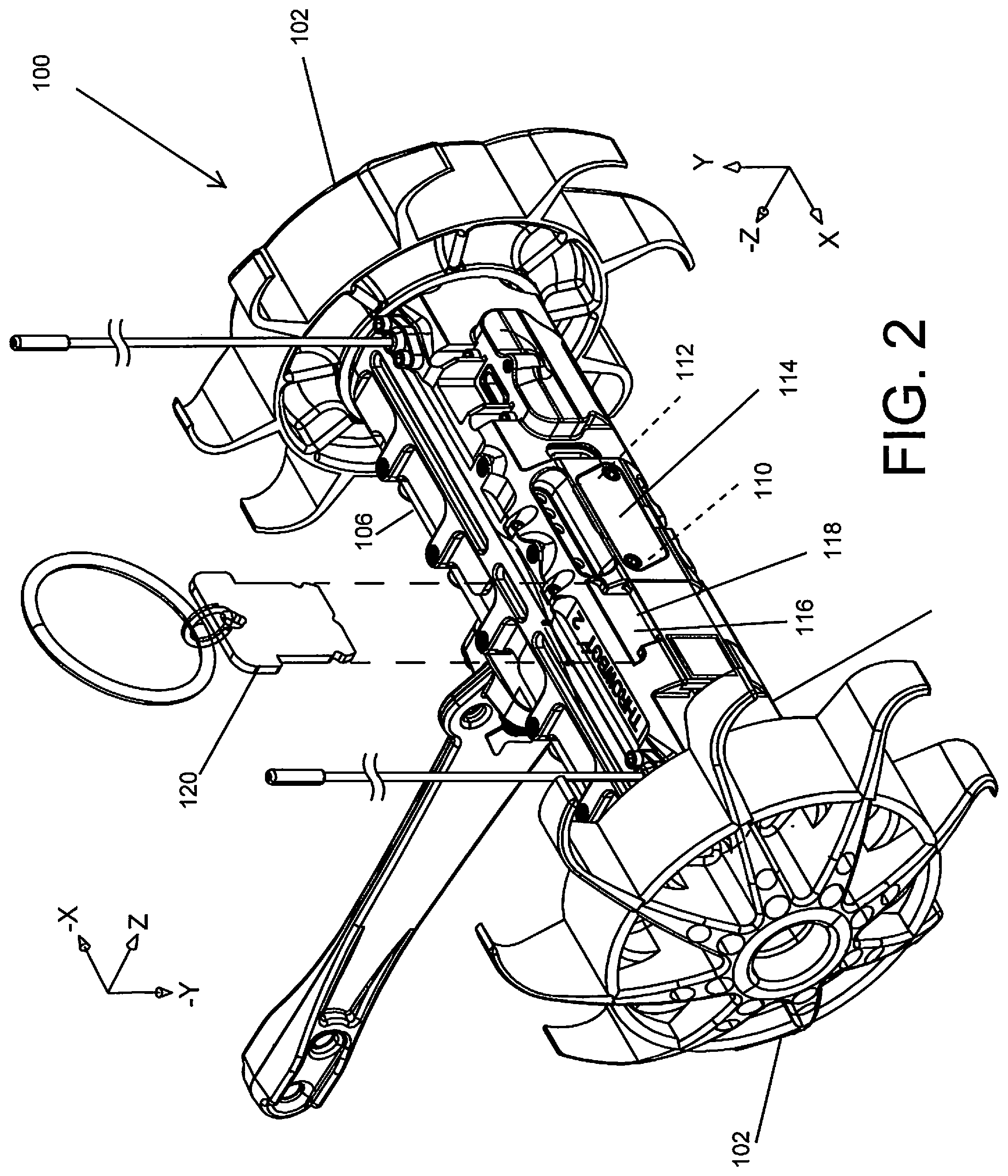 Patent US12318922 Figure 2 – Magnetic lock with throwable robot