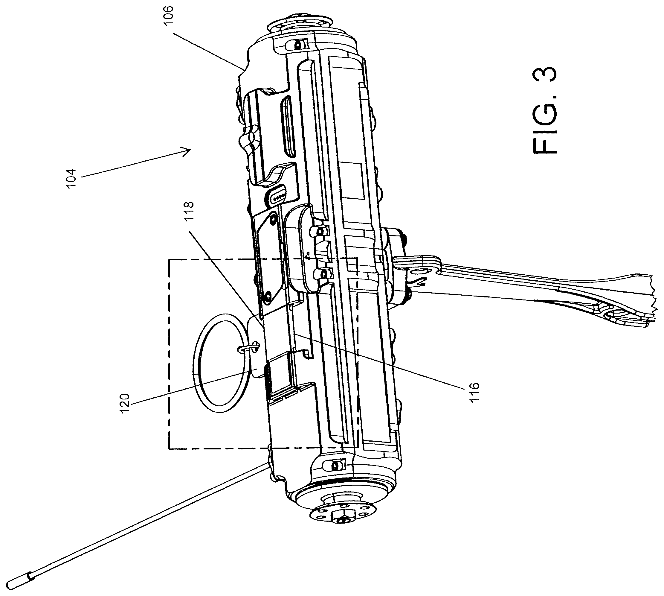 Patent US12318922 Figure 3 – Magnetic lock with throwable robot