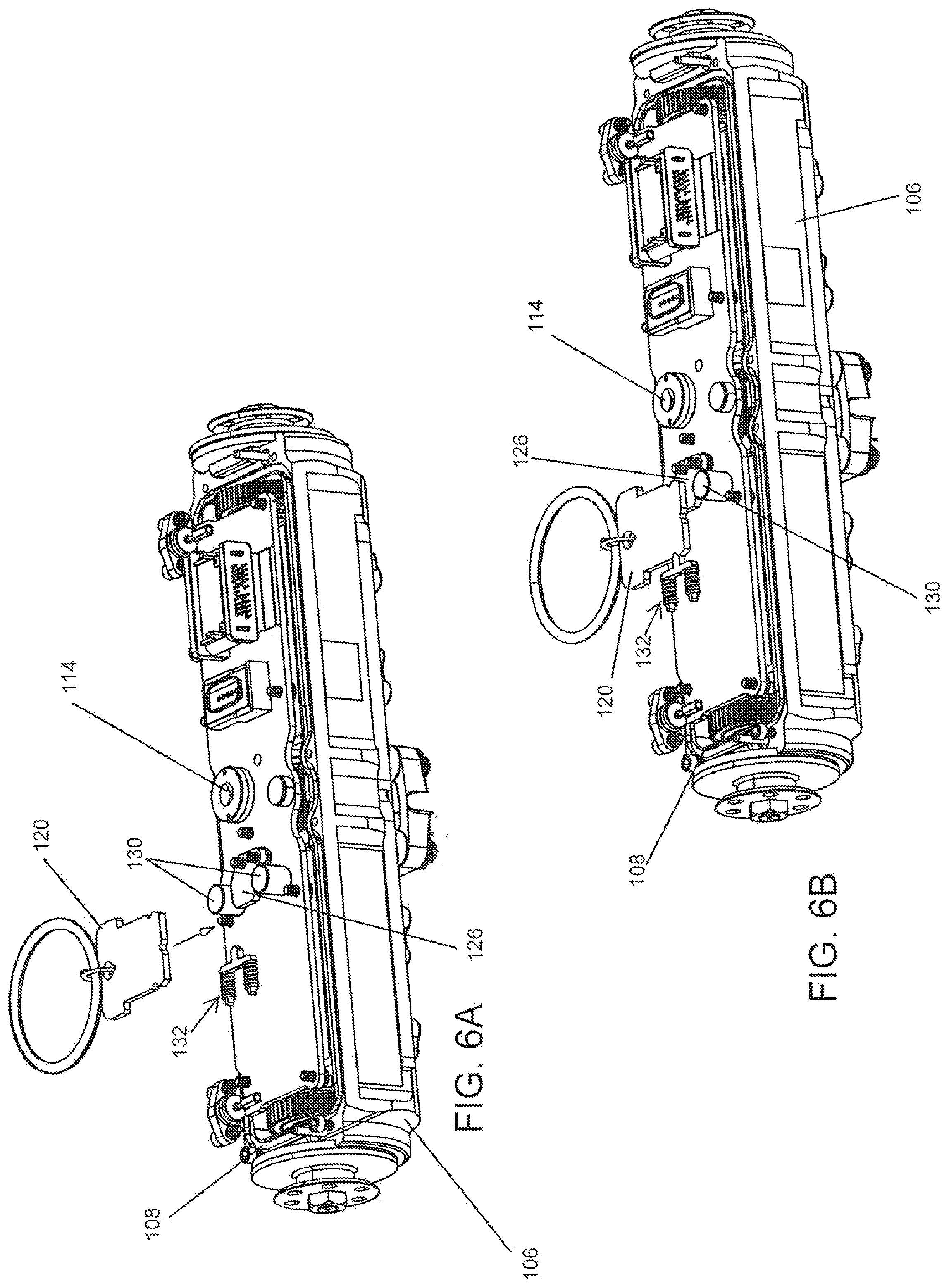 Patent US12318922 Figure 6 – Magnetic lock with throwable robot