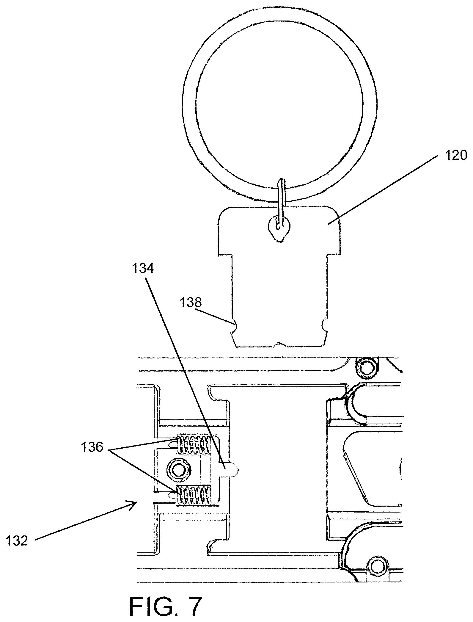 Patent US12318922 Figure 7 – Magnetic lock with throwable robot