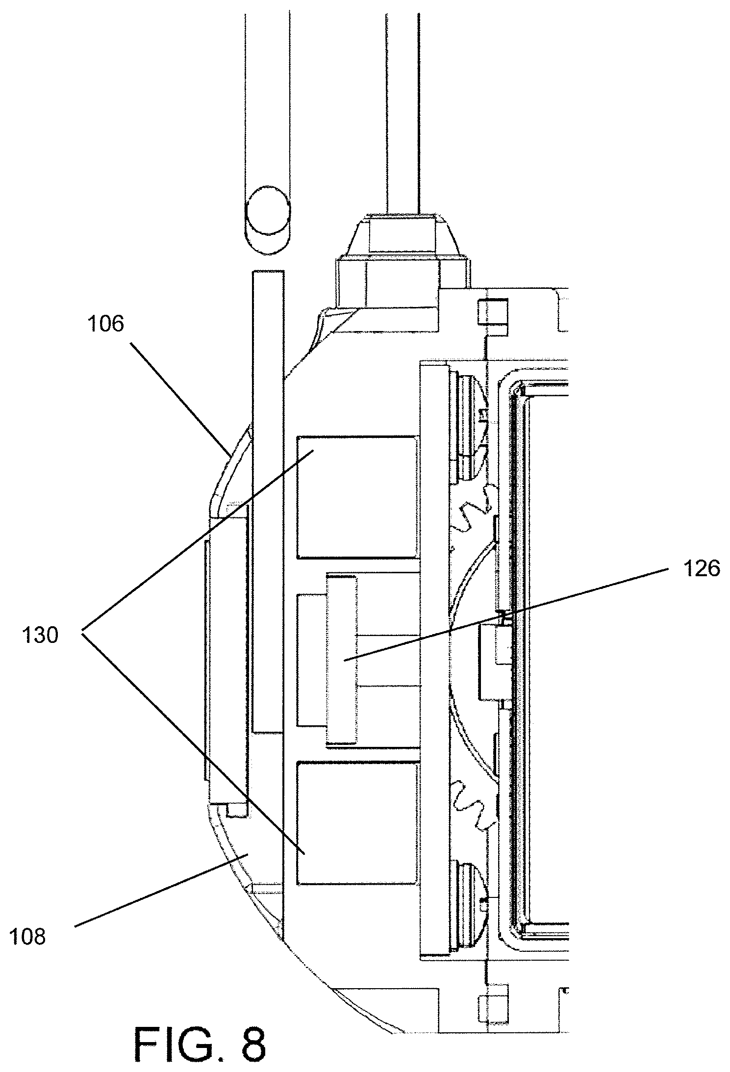 Patent US12318922 Figure 8 – Magnetic lock with throwable robot