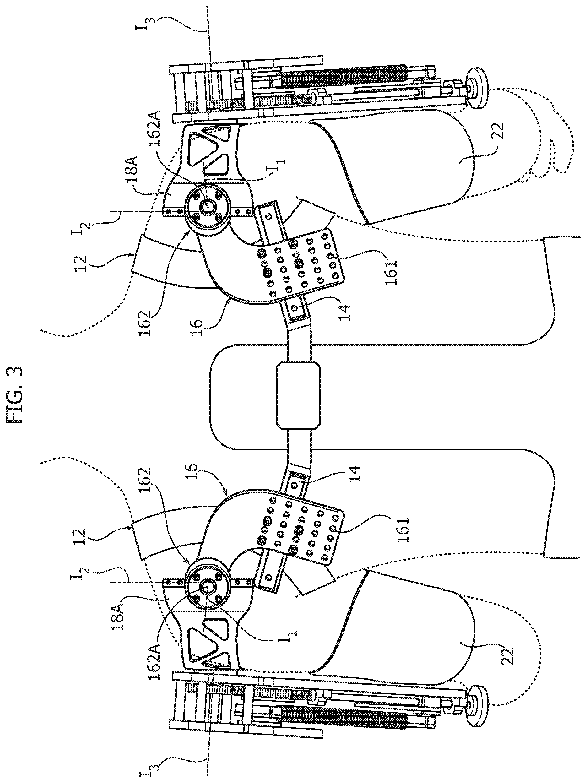 Patent US12318923 Figure 3 – System for assisting an operator in exerting efforts