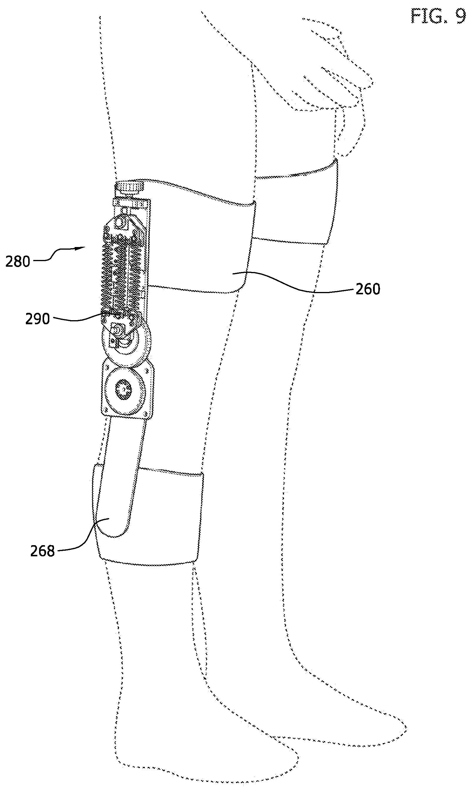 Patent US12318923 Figure 12 – System for assisting an operator in exerting efforts