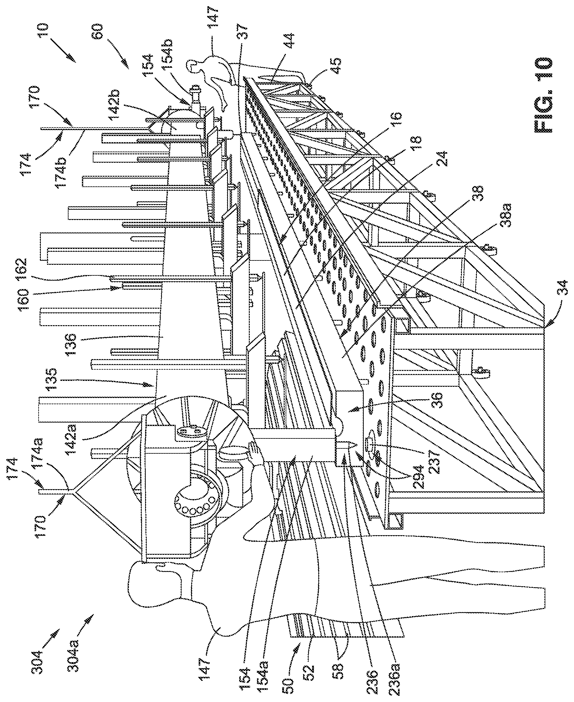 Patent US12318926 Figure 18 – Pick-and-place system and method for transferring and installing a contoured composite structure