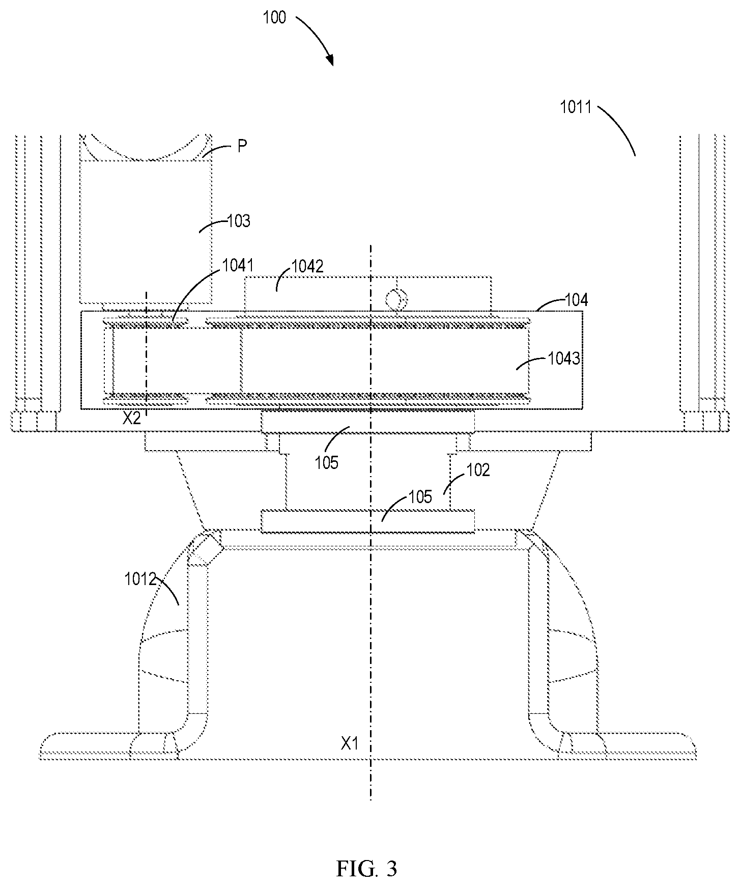 Patent US12318929 Figure 3 – Robot and assembly method thereof