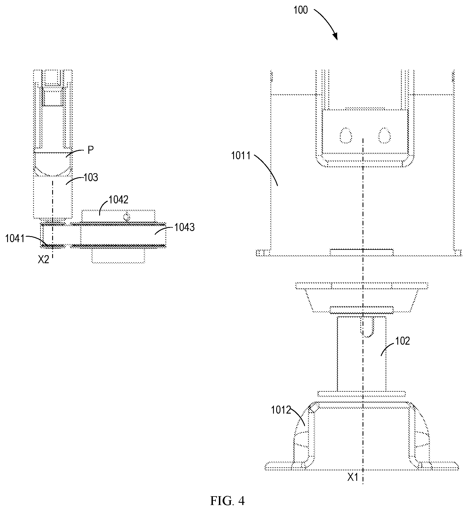 Patent US12318929 Figure 4 – Robot and assembly method thereof