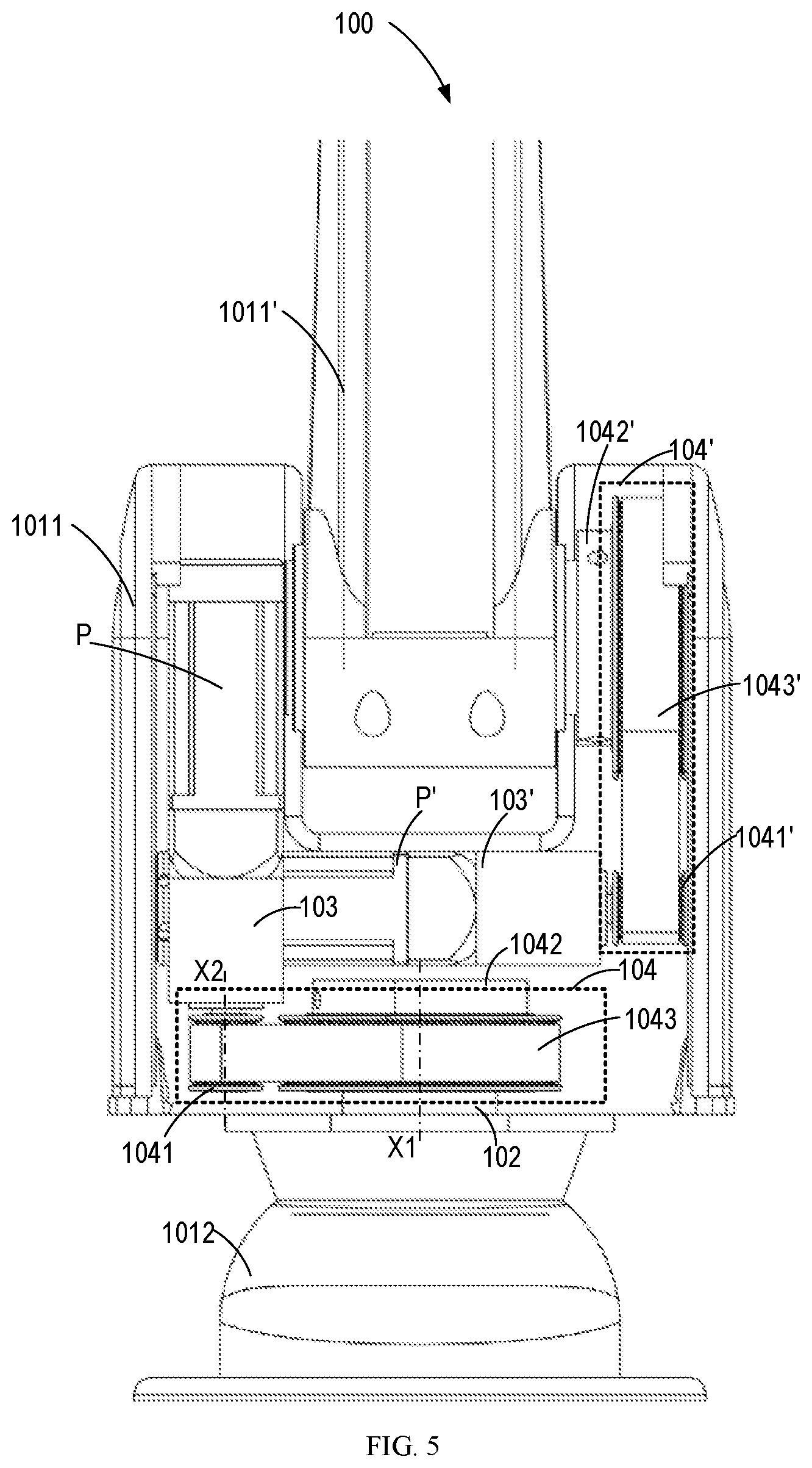 Patent US12318929 Figure 5 – Robot and assembly method thereof