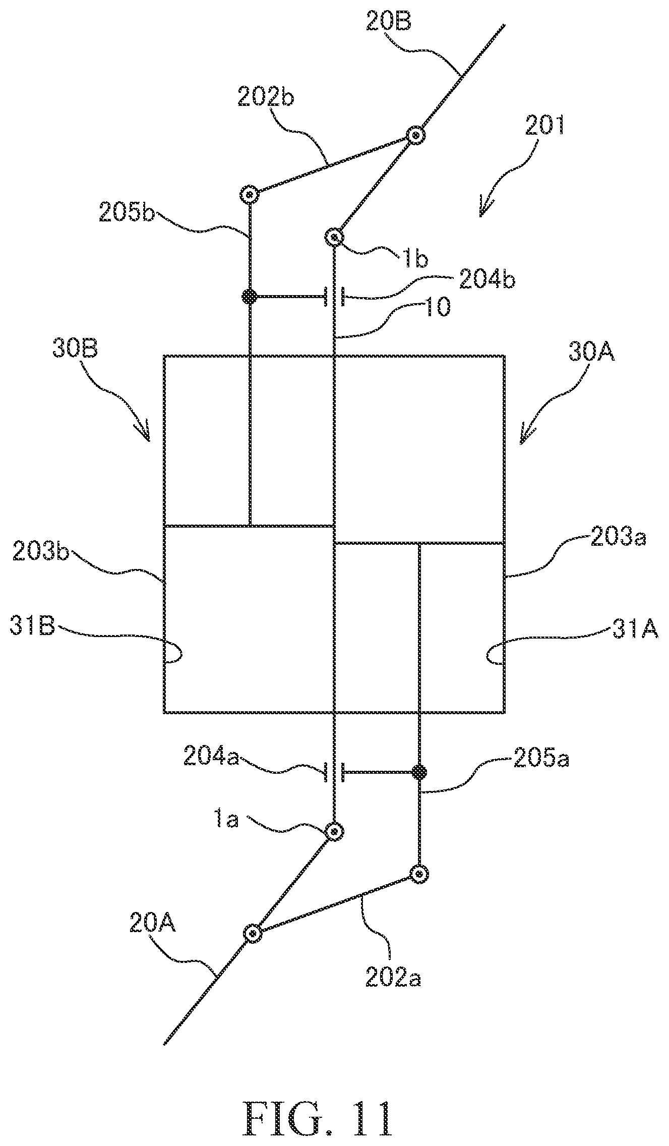 Patent US12318930 Figure 11 – Modular robot
