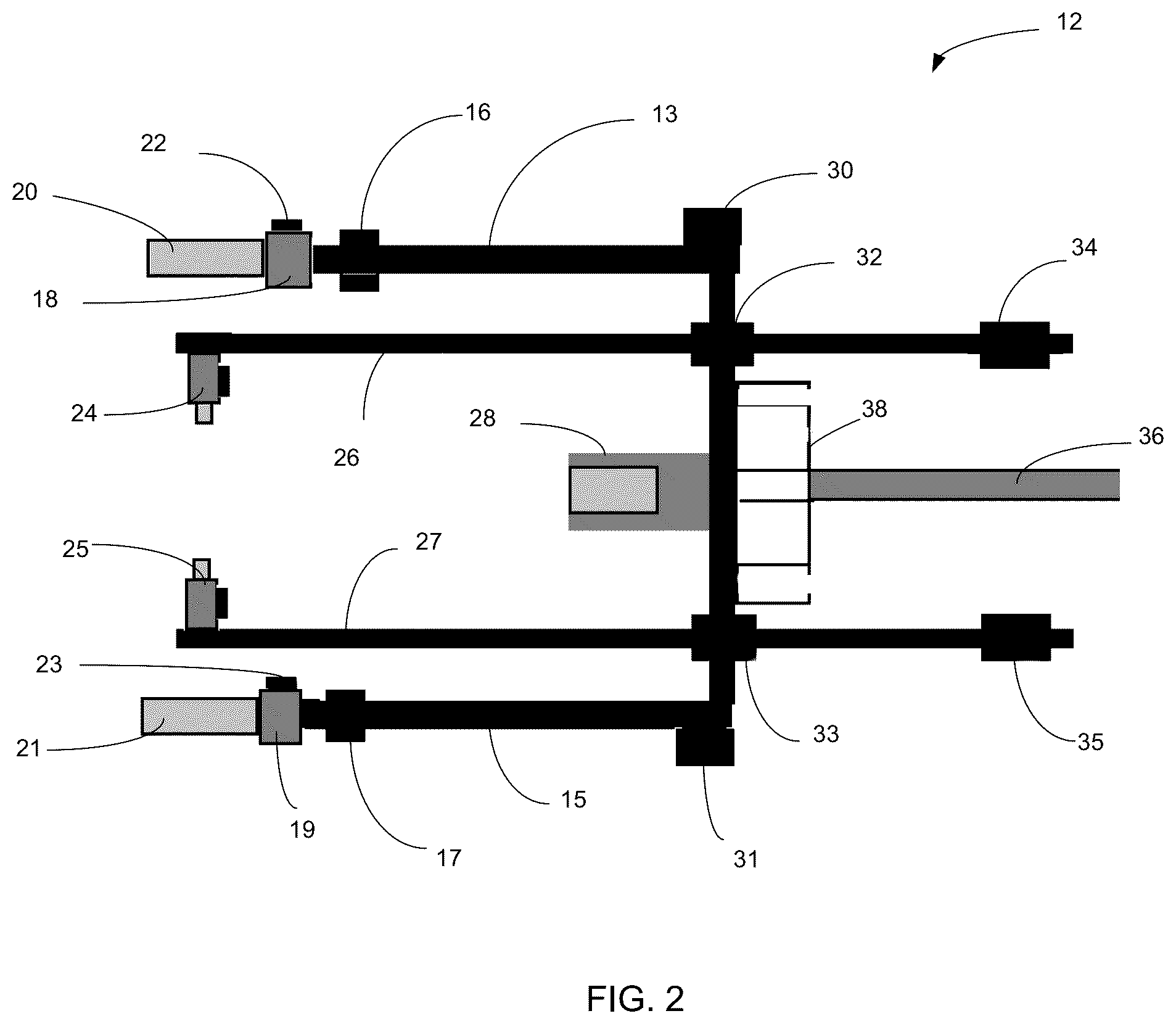 Patent US12318932 Figure 2 – System, method and apparatus for providing a work platform for use with an unmanned aerial vehicle