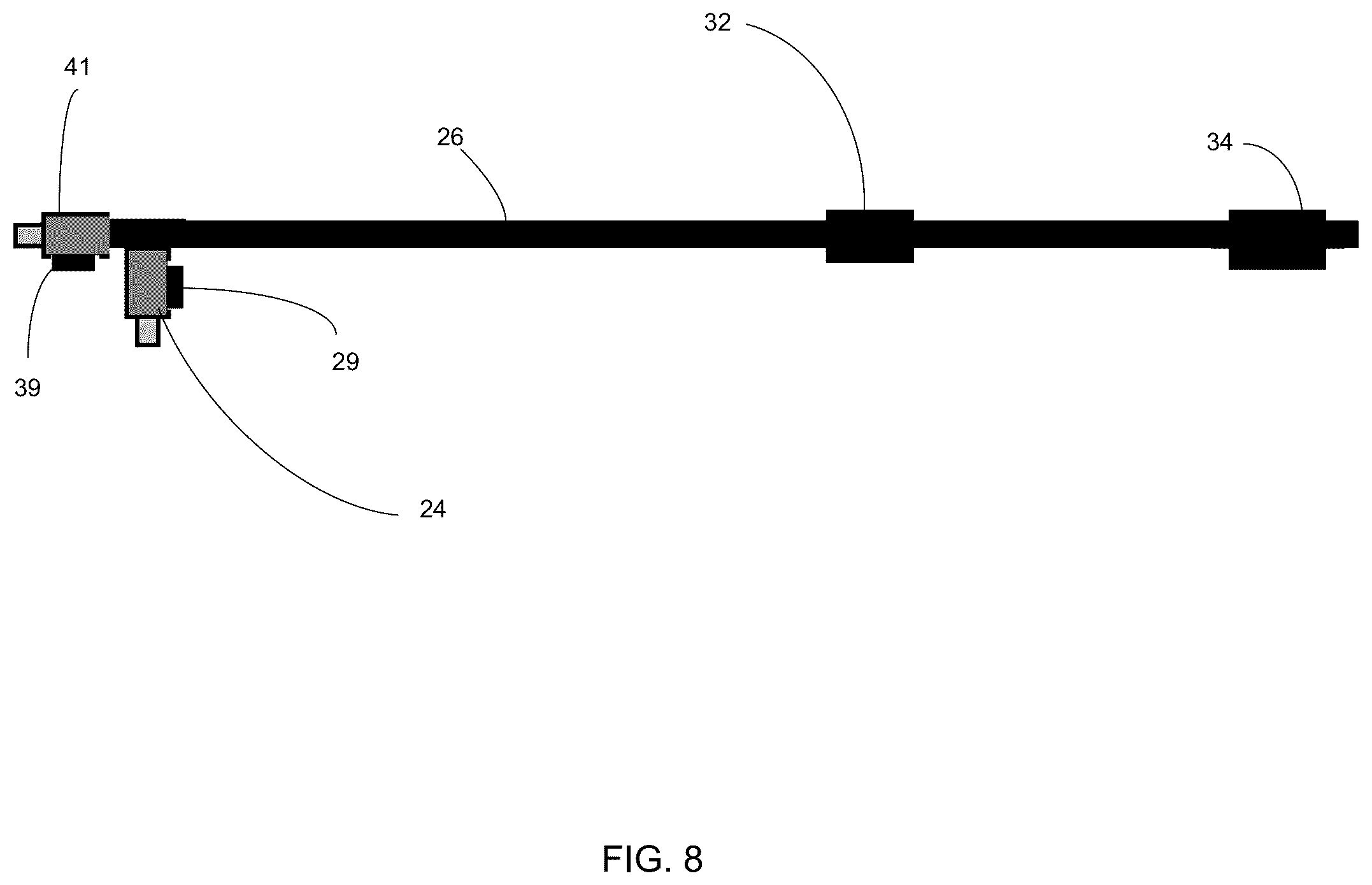 Patent US12318932 Figure 8 – System, method and apparatus for providing a work platform for use with an unmanned aerial vehicle