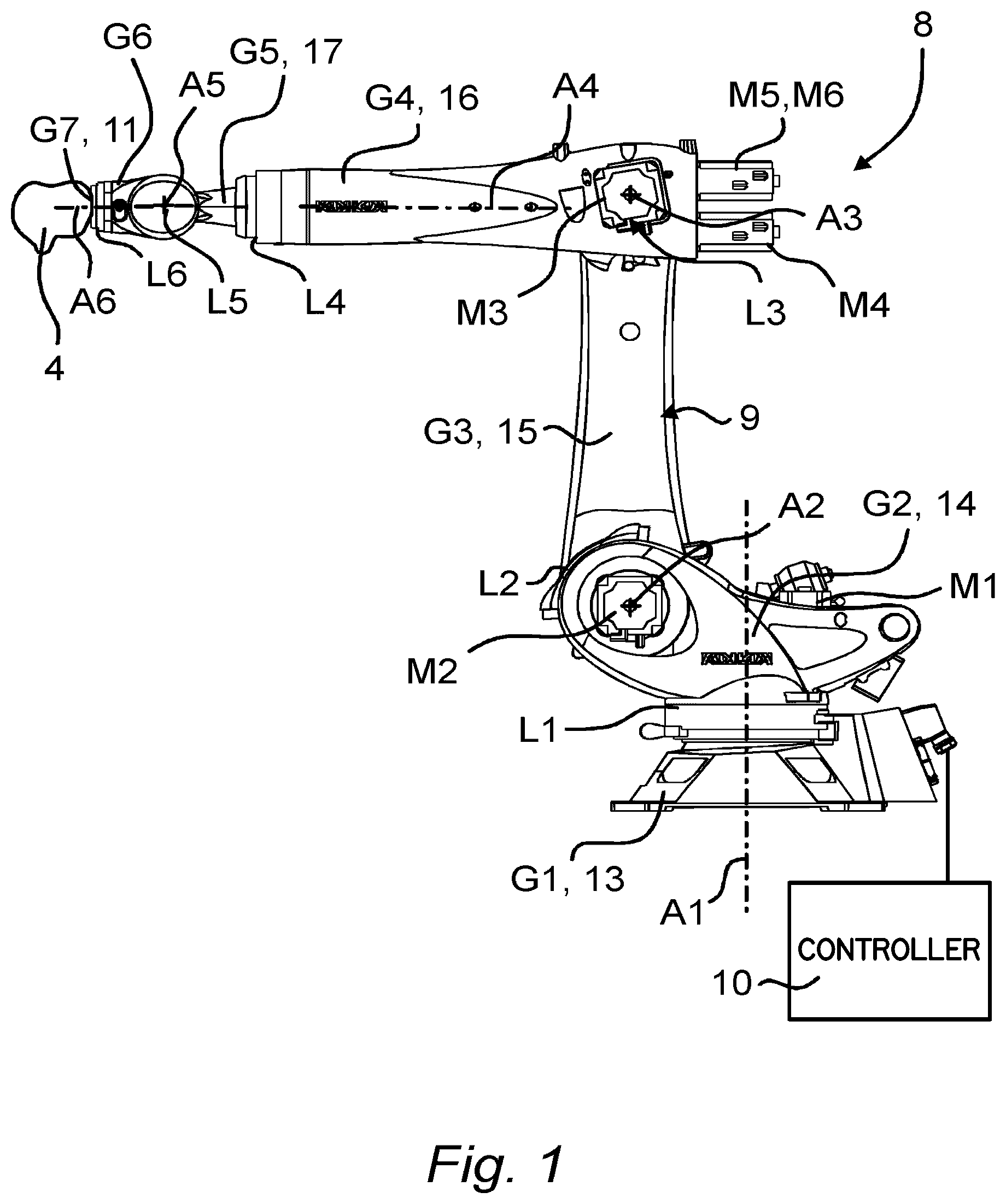 Patent US12318944 Figure 1 – Method for automatically scheduling the timing of brake tests, and associated robot