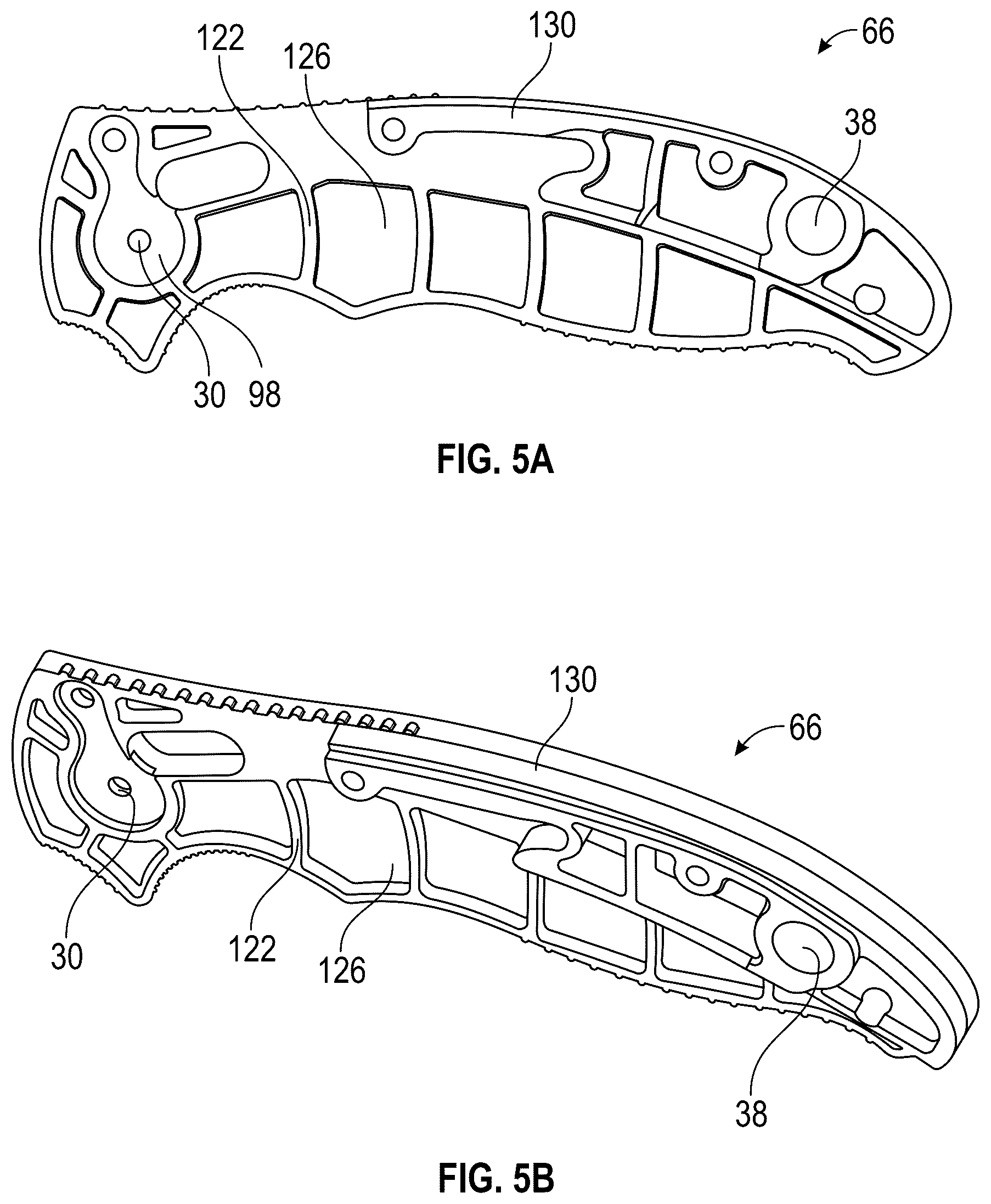 Patent US12318953 Figure 5 – Knife with integral sealed power source