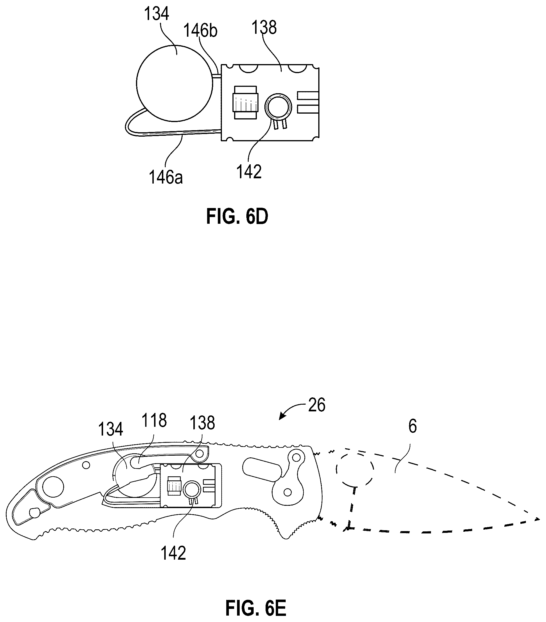 Patent US12318953 Figure 9 – Knife with integral sealed power source