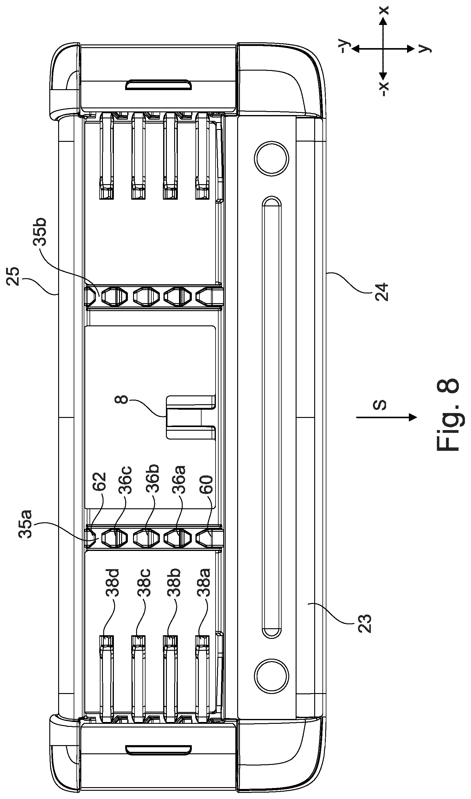 Patent US12318954 Figure 9 – Razor cartridge