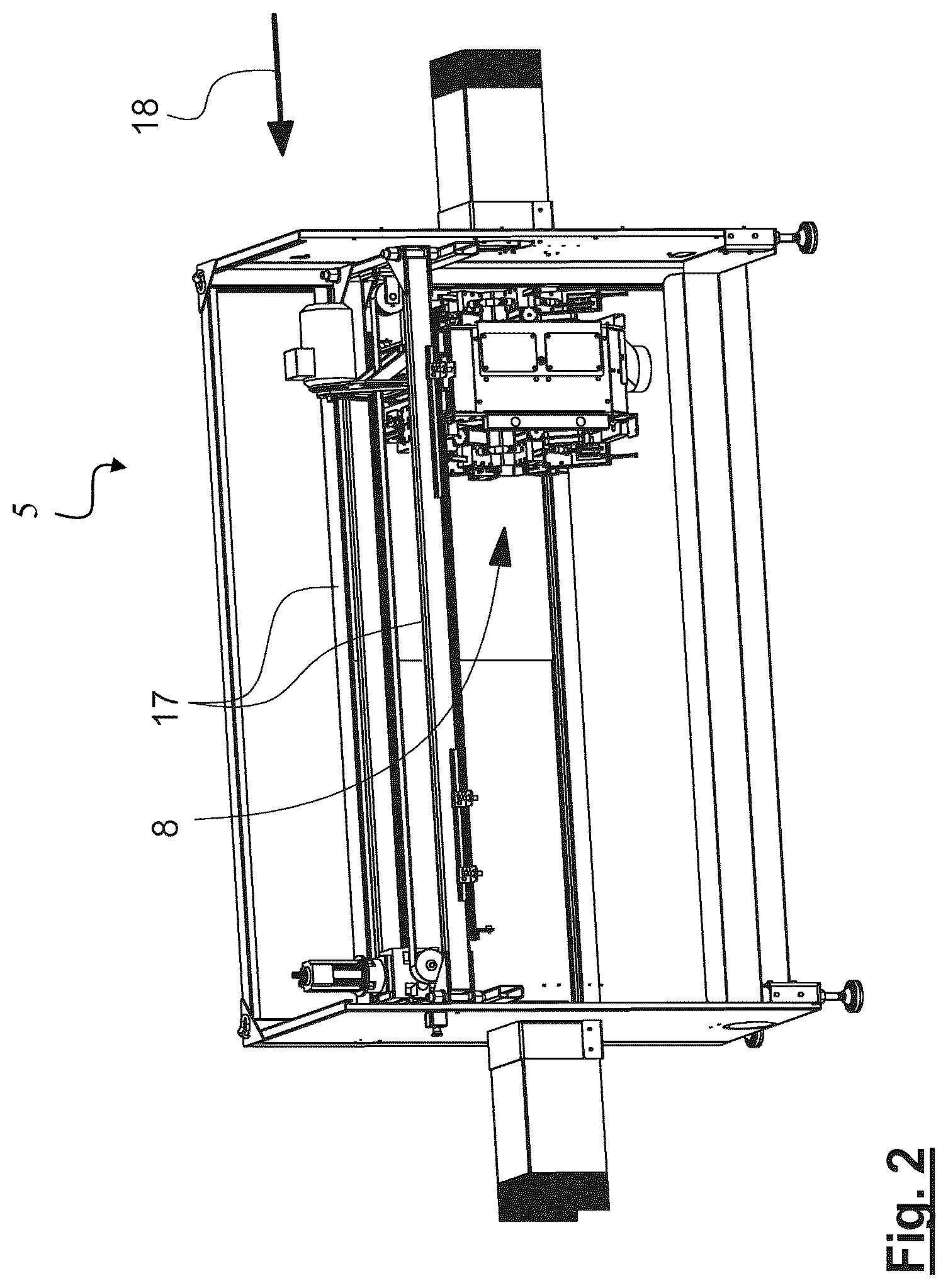 Patent US12318957 Figure 2 – Device and method for cutting an extruded pipe to length