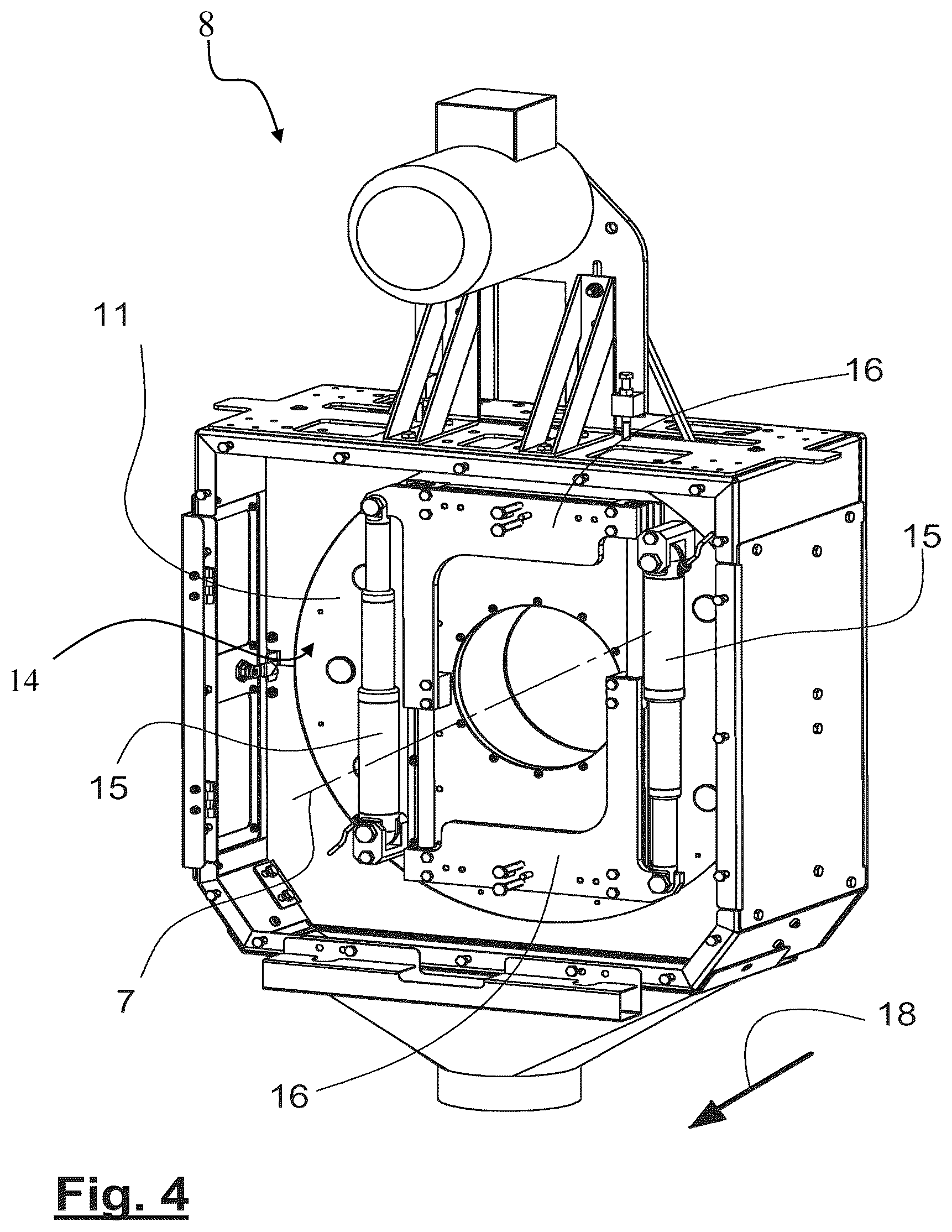 Patent US12318957 Figure 4 – Device and method for cutting an extruded pipe to length