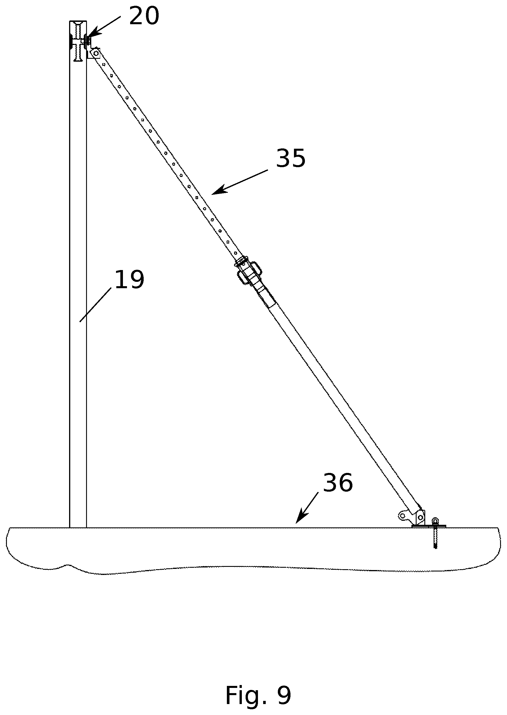 Patent US12318963 Figure 8 – Formwork device