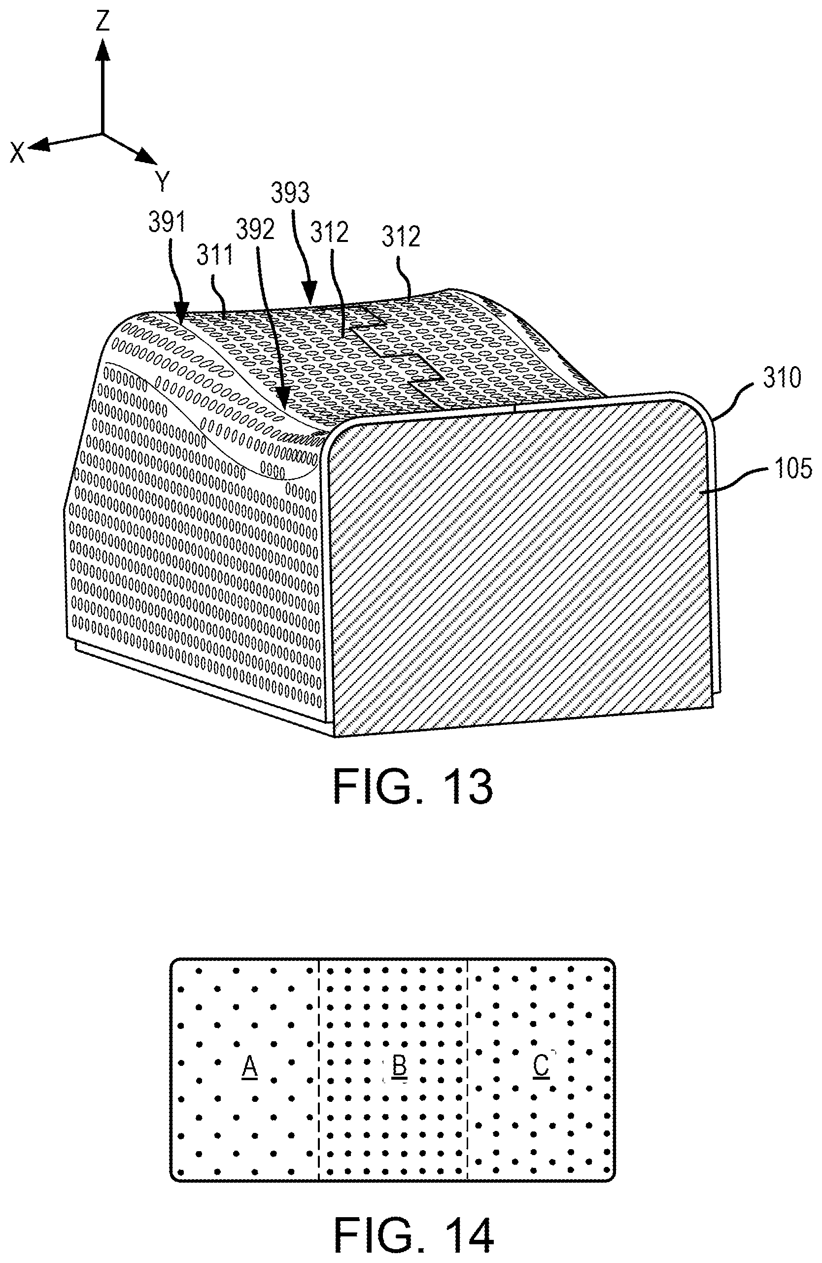 Patent US12318964 Figure 12 – Conformable tooling systems and methods for complex contour composite preforms