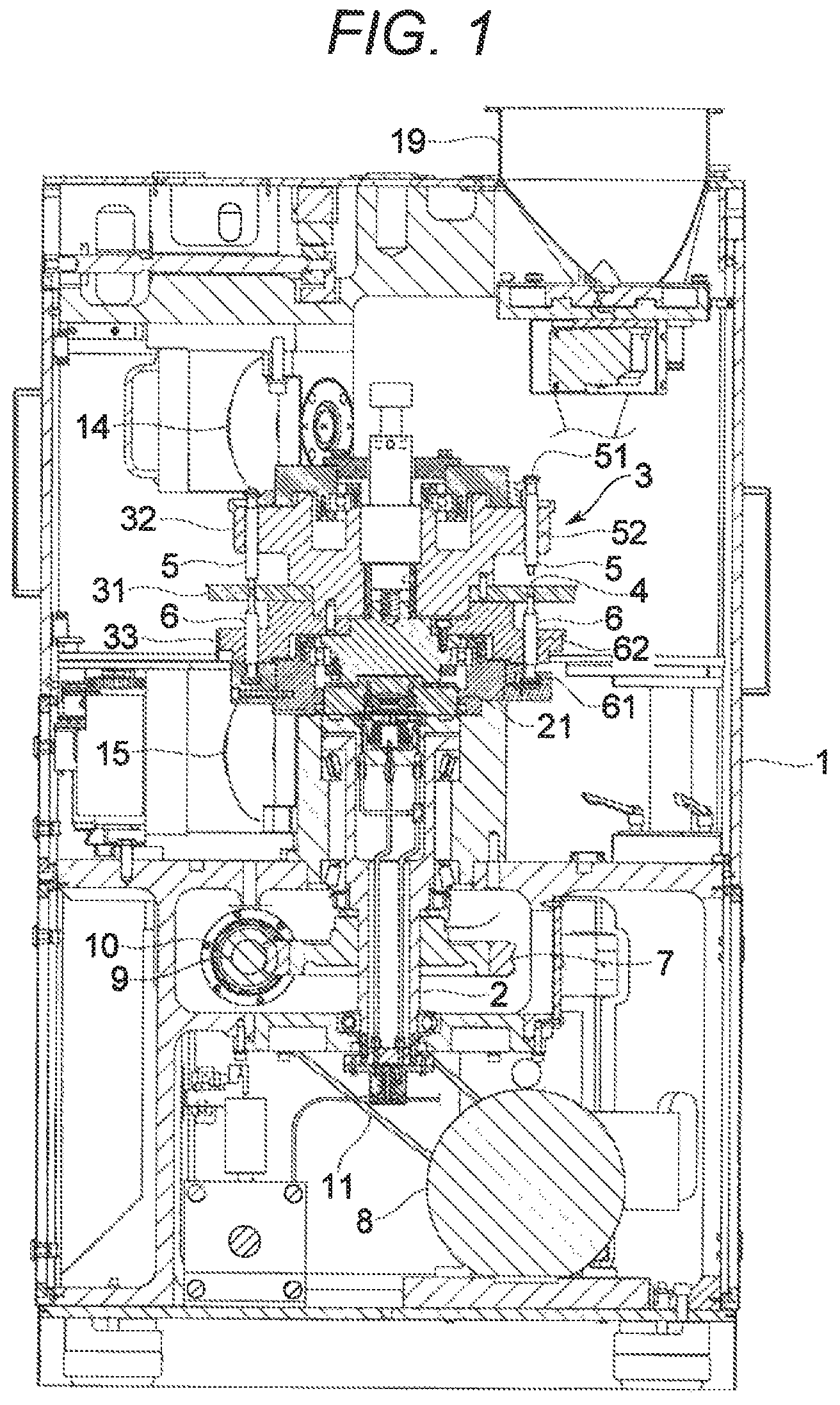 Patent US12318966 — Powdery-material feeding device — Figure 1