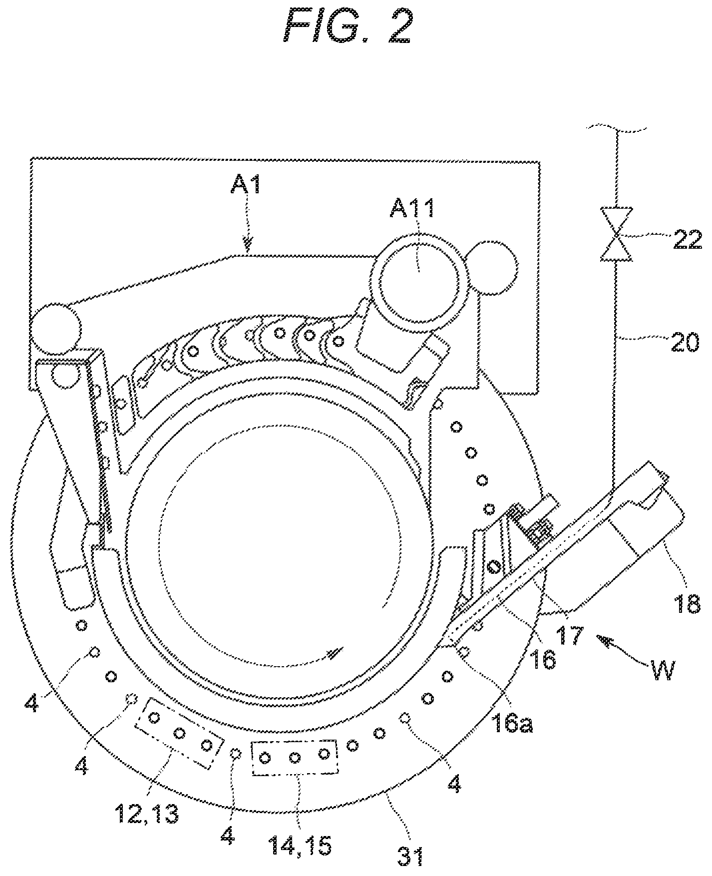 Patent US12318966 Figure 2 – Powdery-material feeding device