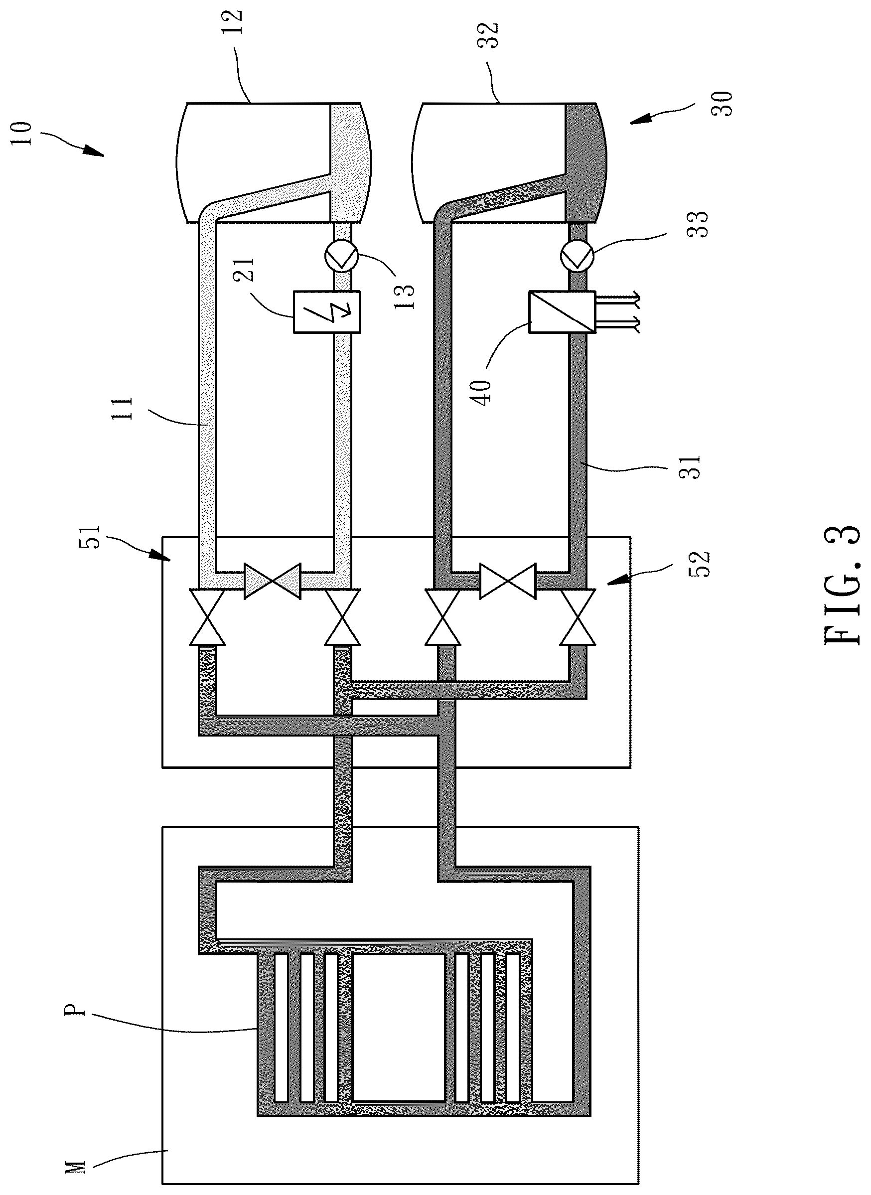 Patent US12318970 Figure 3 – High-efficiency mold temperature control system