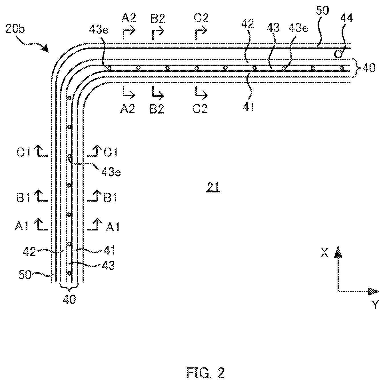 Patent US12318972 Figure 2 – Double-belt press