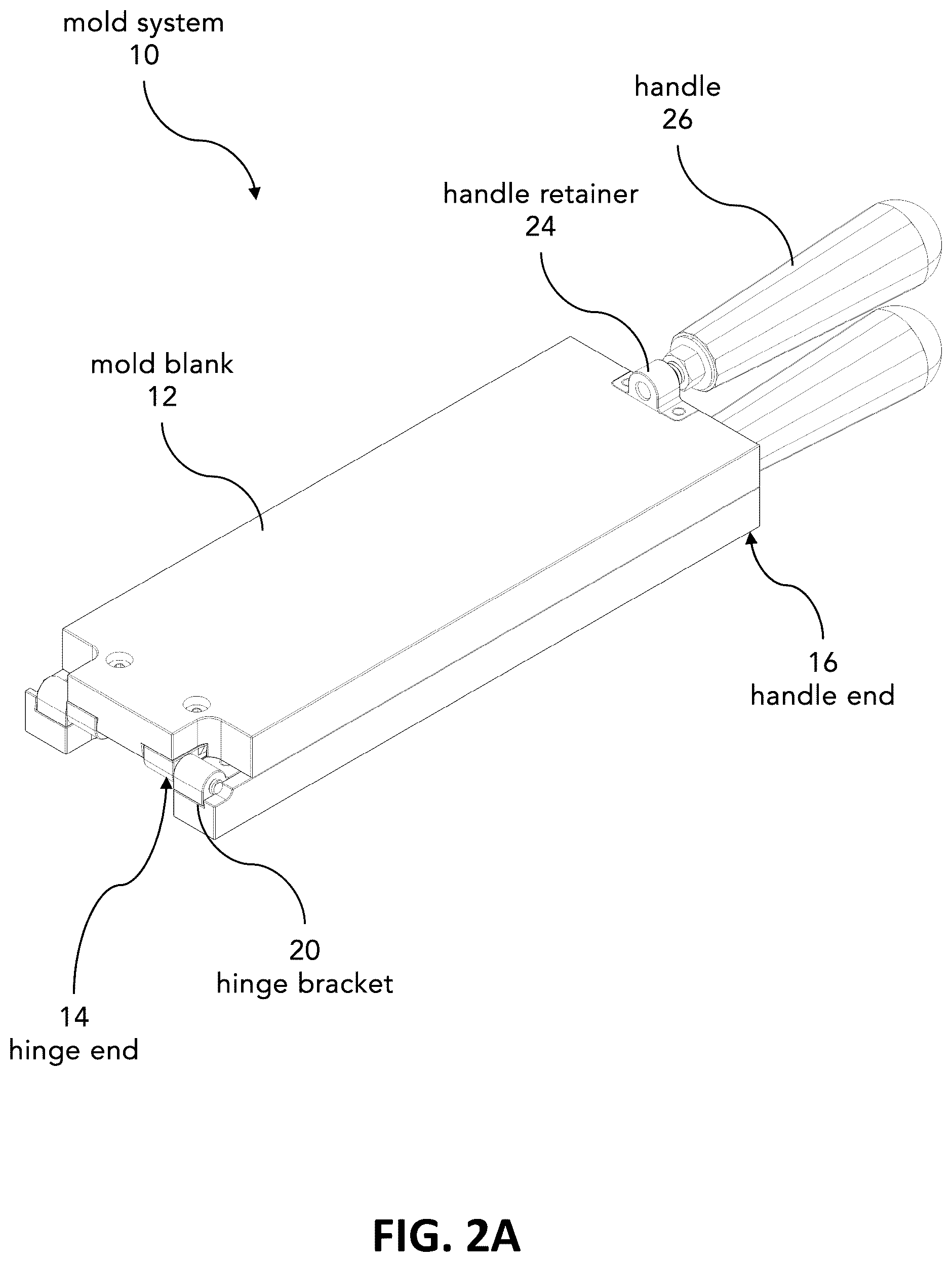 Patent US12318974 Figure 2 – Modular book mold systems and methods