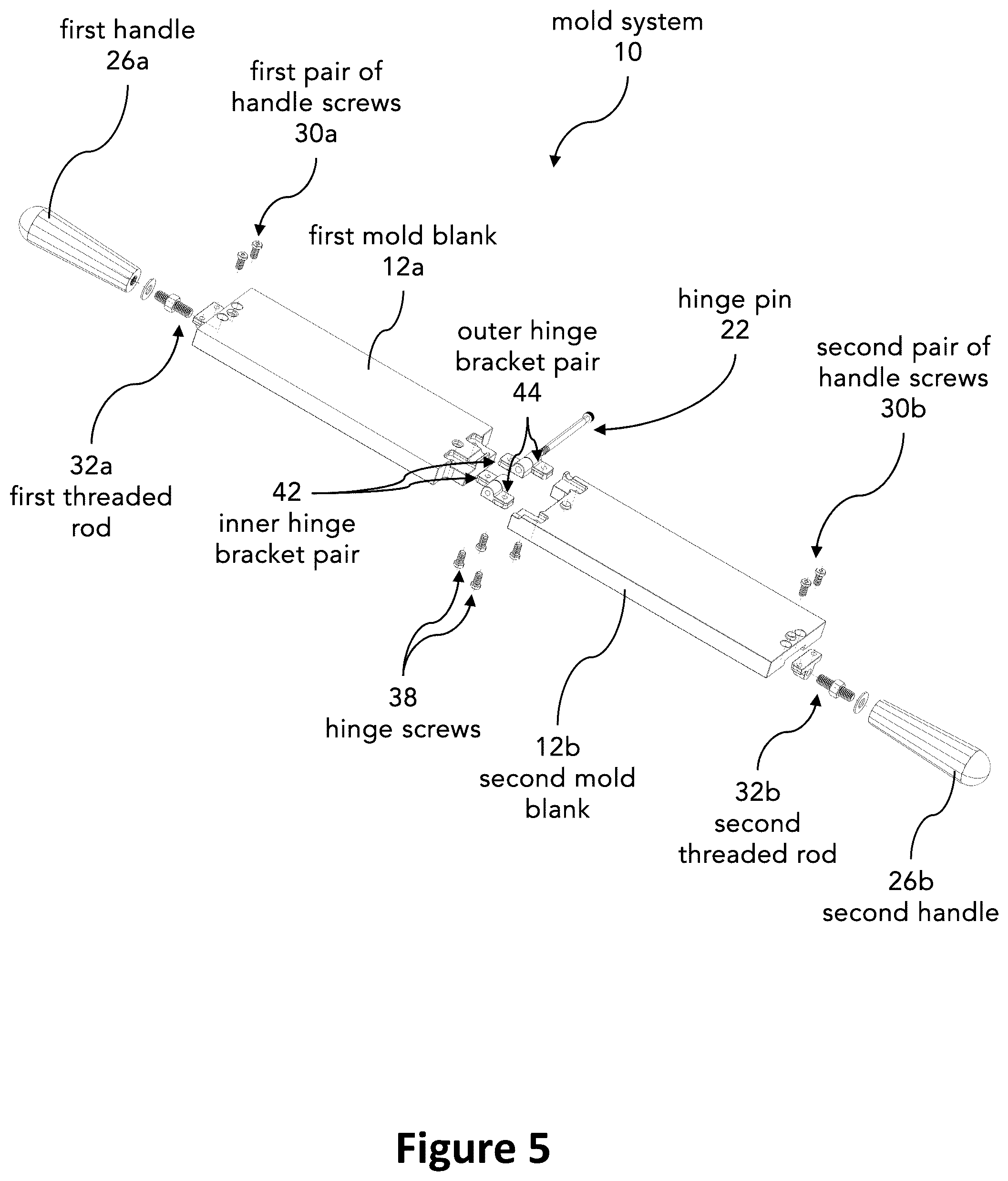 Patent US12318974 Figure 8 – Modular book mold systems and methods