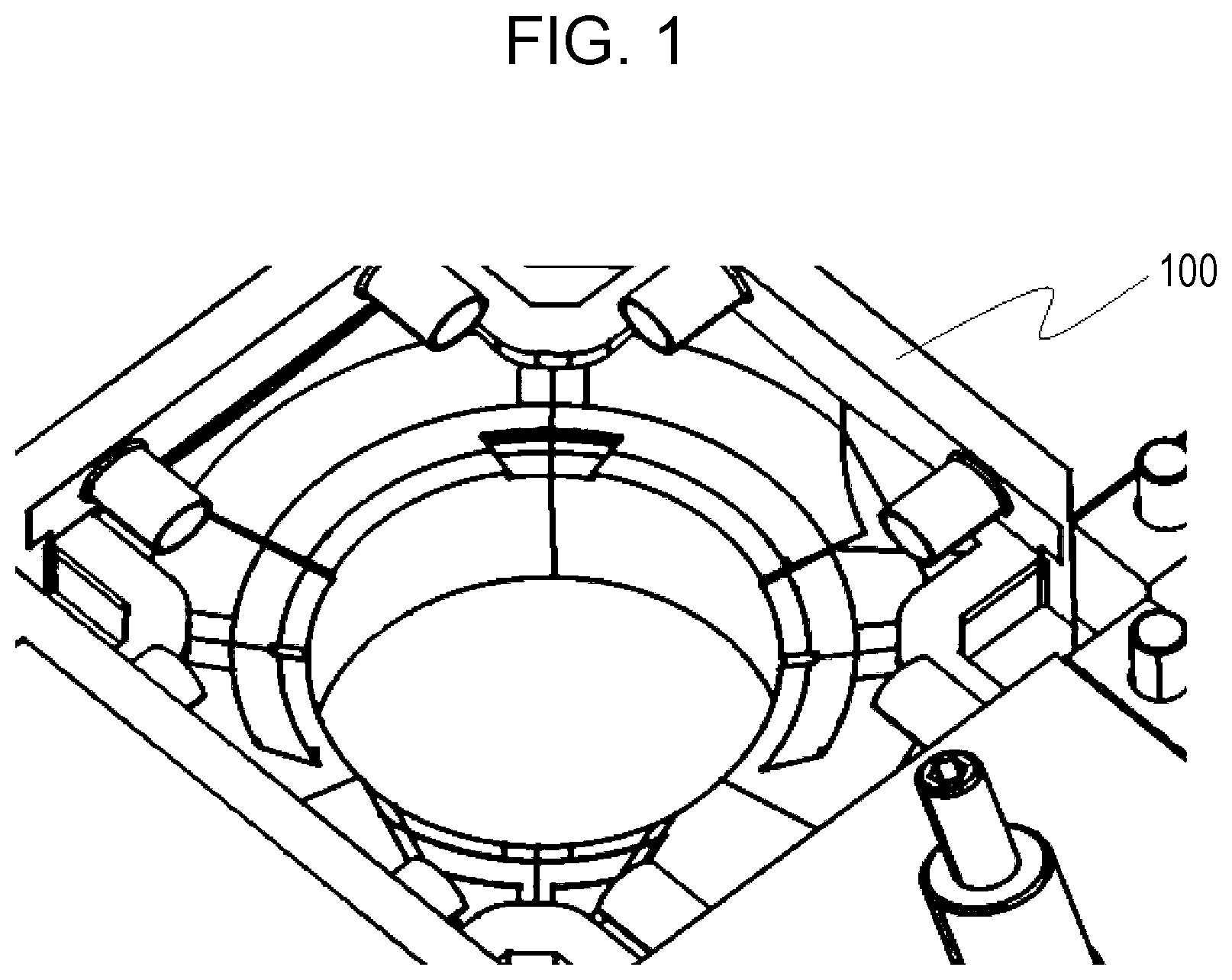 Patent US12318975 — Molding method of resin molded product — Figure 1