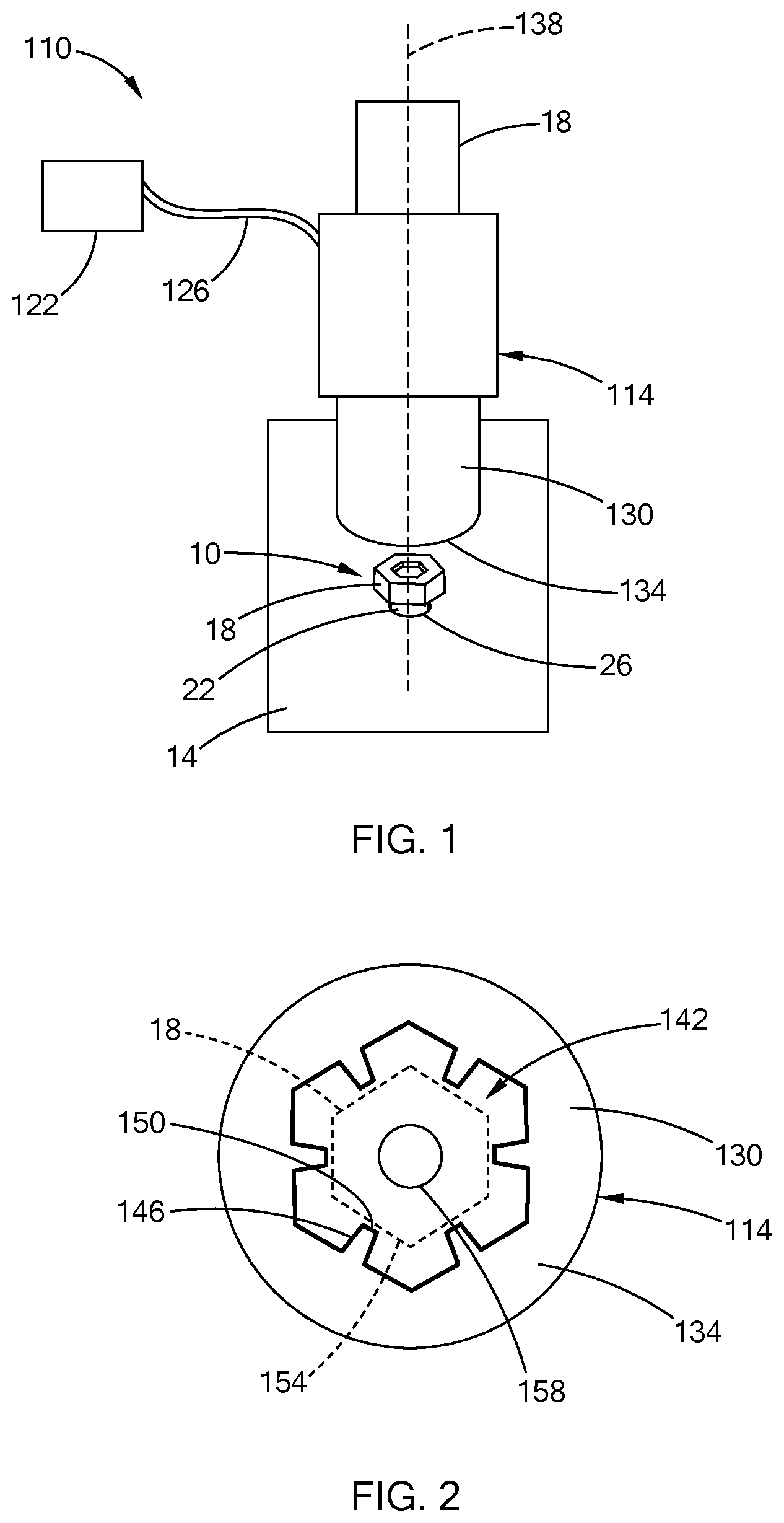 Patent US12318979 Figure 1 – Dual torque and injection molding device