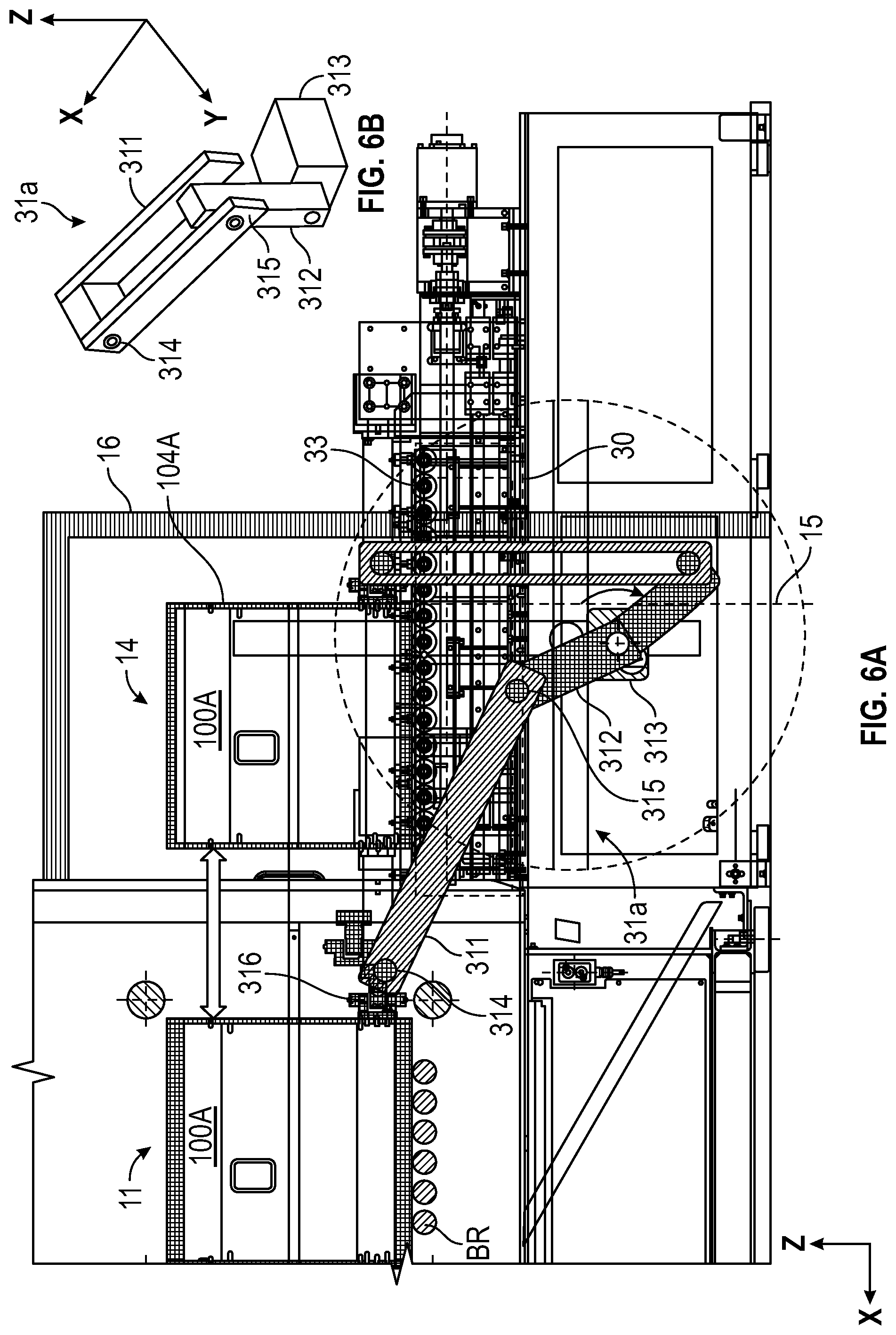 Patent US12318981 Figure 7 – Conveyance apparatus for conveying mold