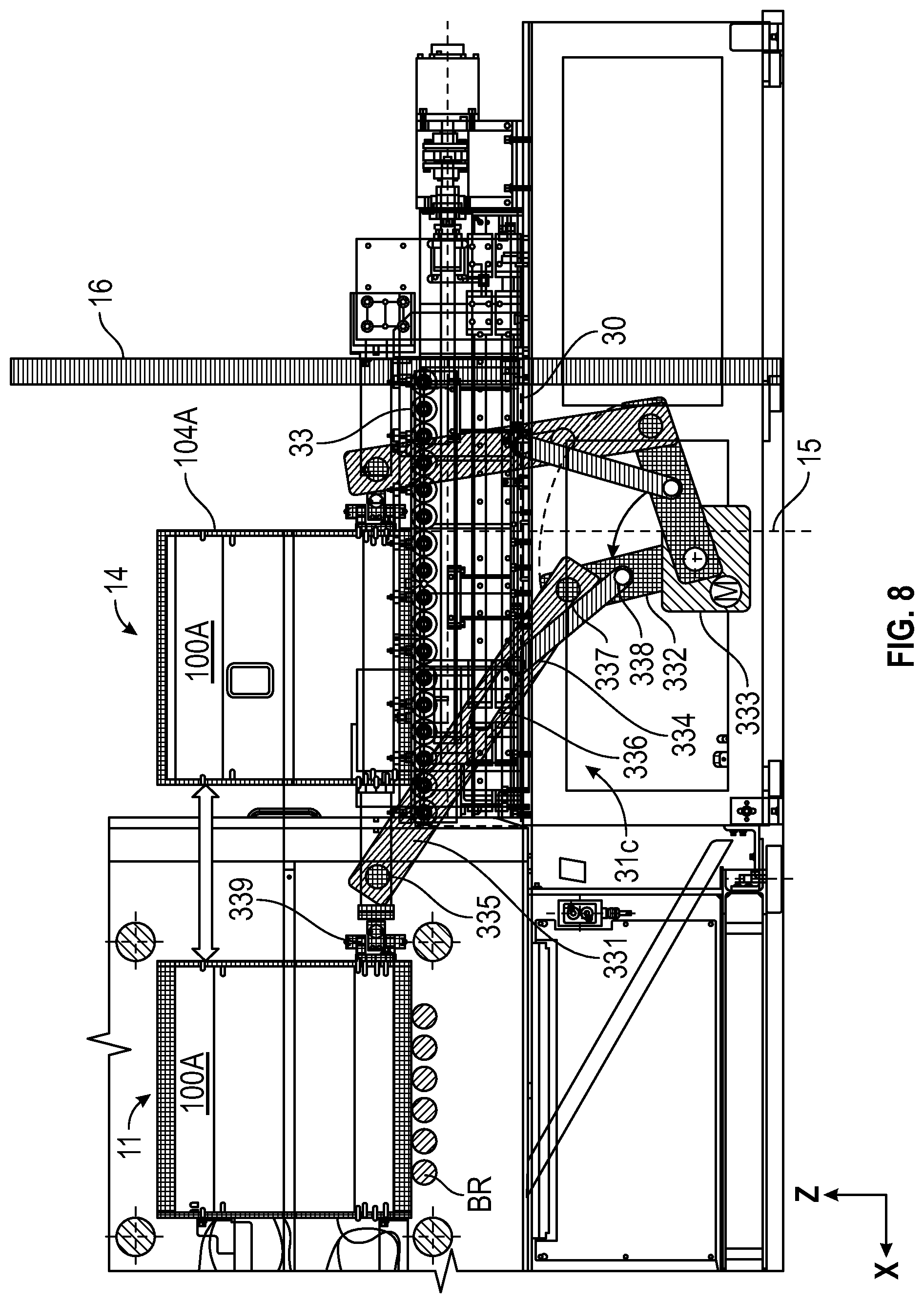 Patent US12318981 Figure 9 – Conveyance apparatus for conveying mold