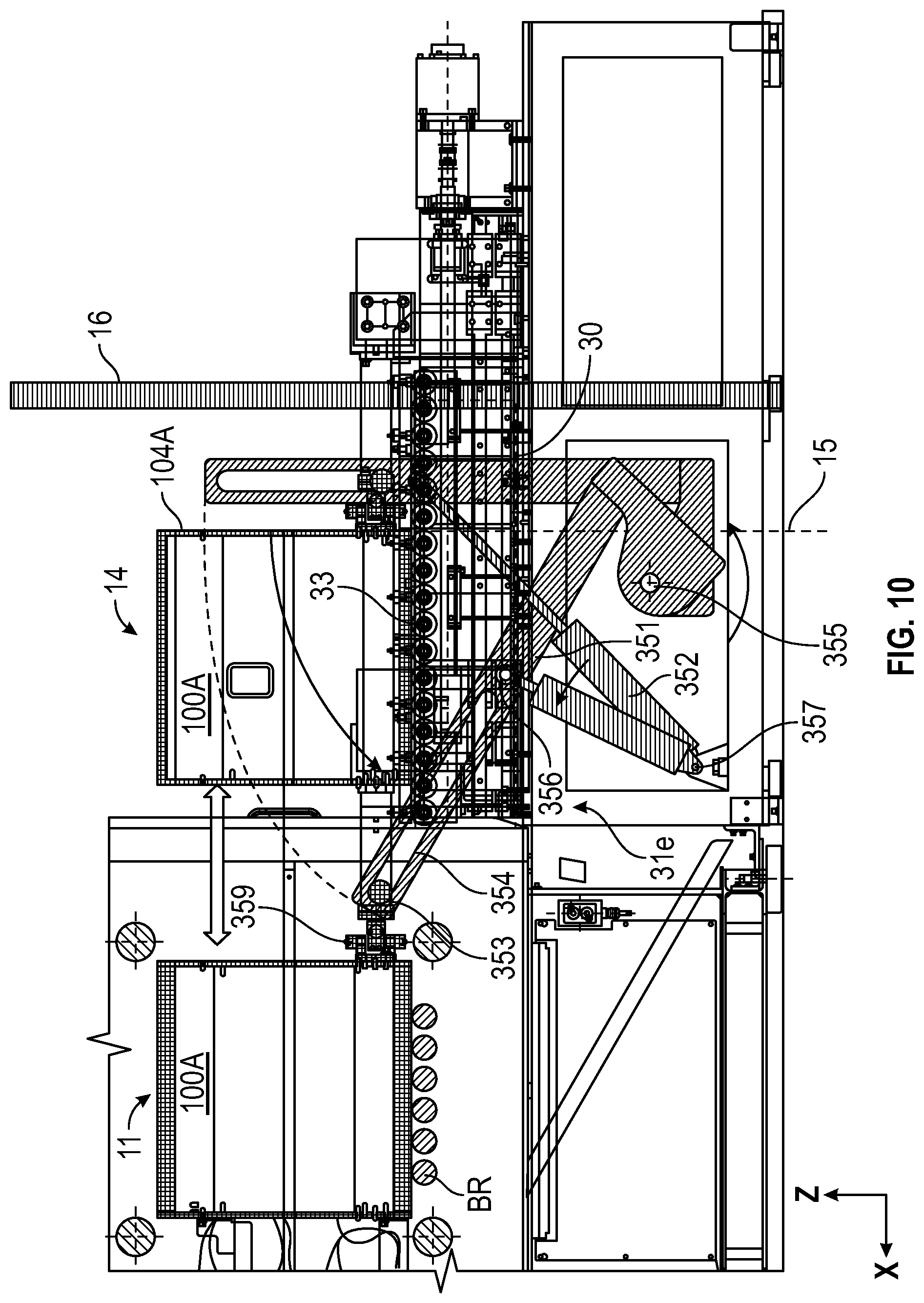 Patent US12318981 Figure 11 – Conveyance apparatus for conveying mold