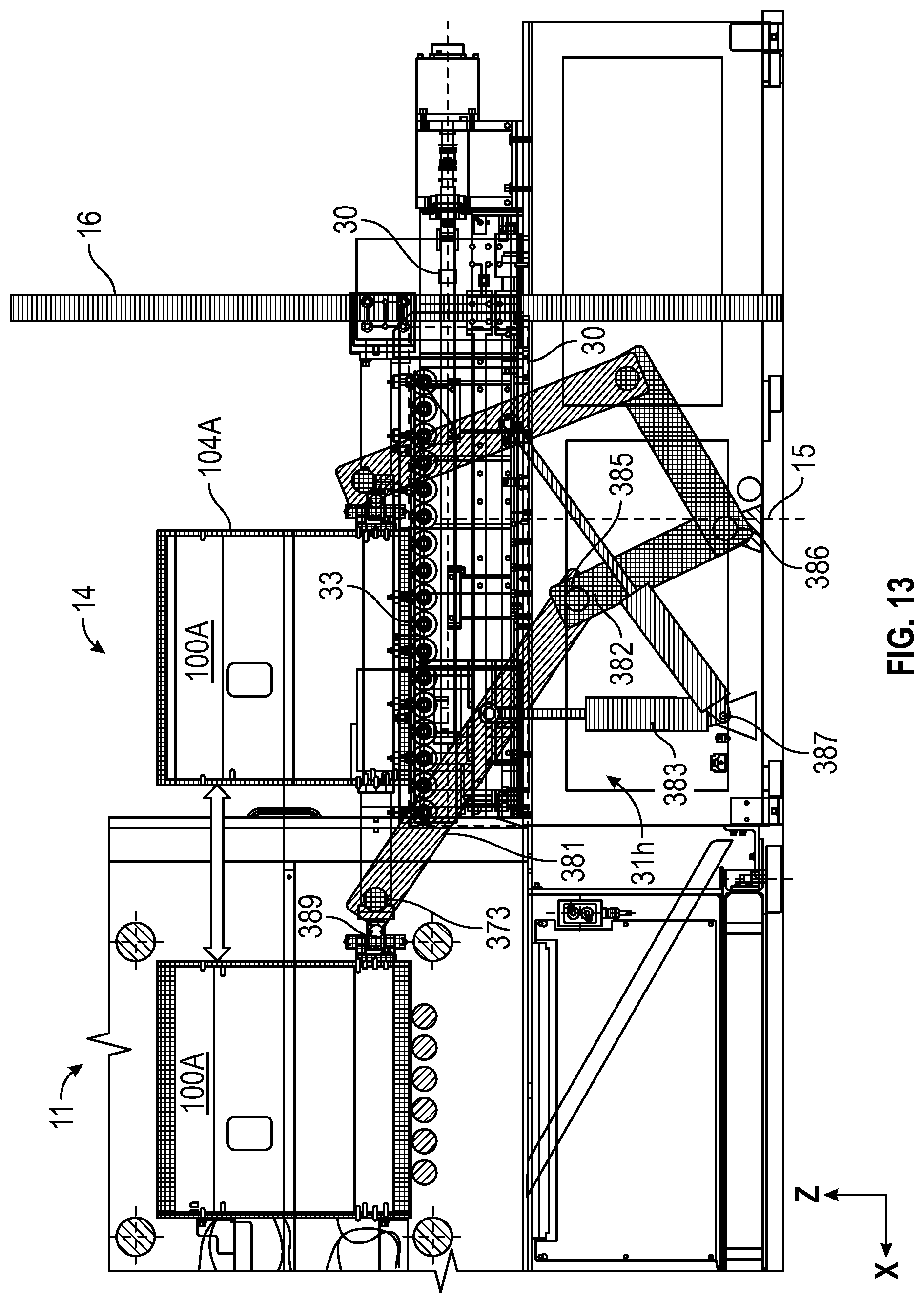 Patent US12318981 Figure 14 – Conveyance apparatus for conveying mold