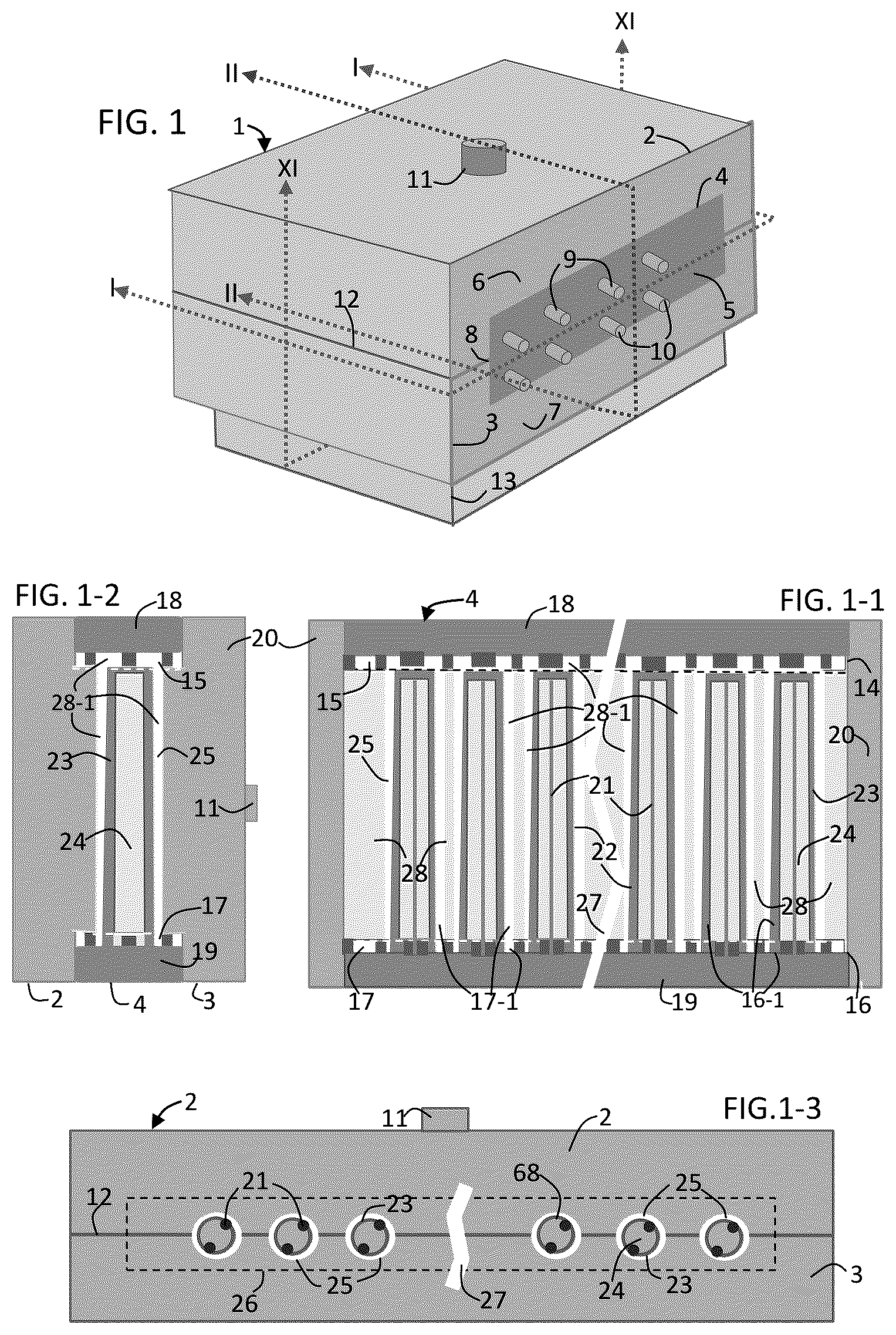 Patent US12318982 Figure 1 – Plastic tube screen fill injection mold