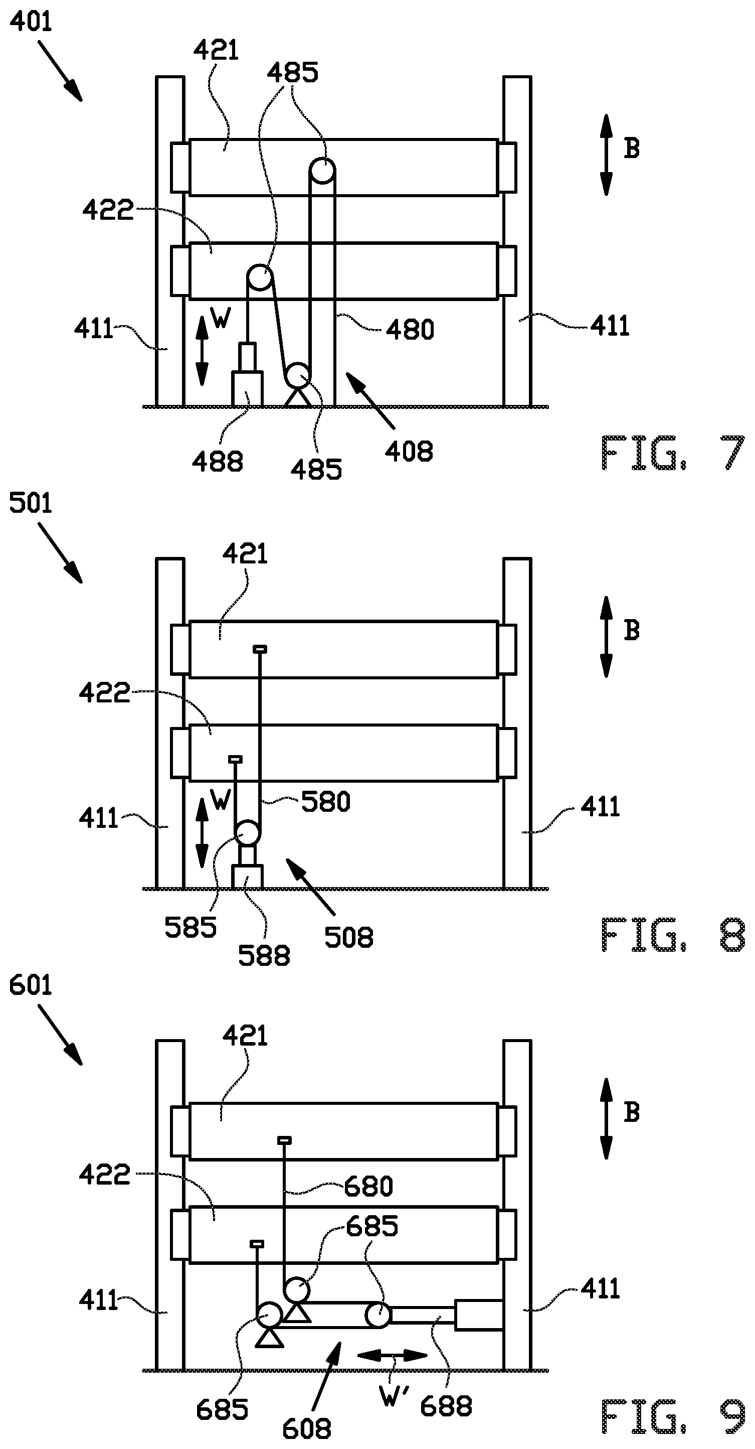Patent US12318986 Figure 8 – Festooner and method for buffering a strip