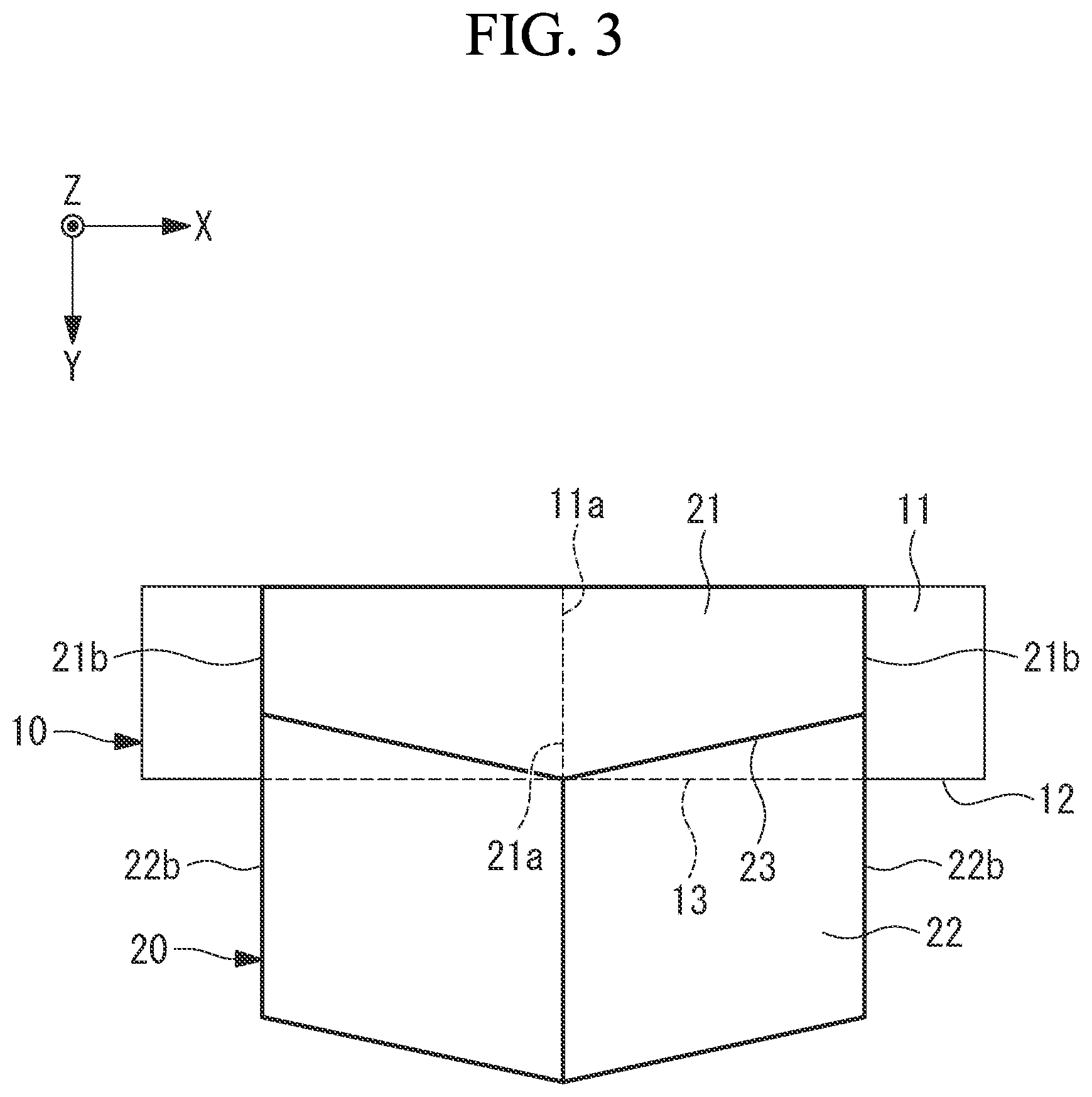 Patent US12318992 Figure 3 – Laminated body and forming method