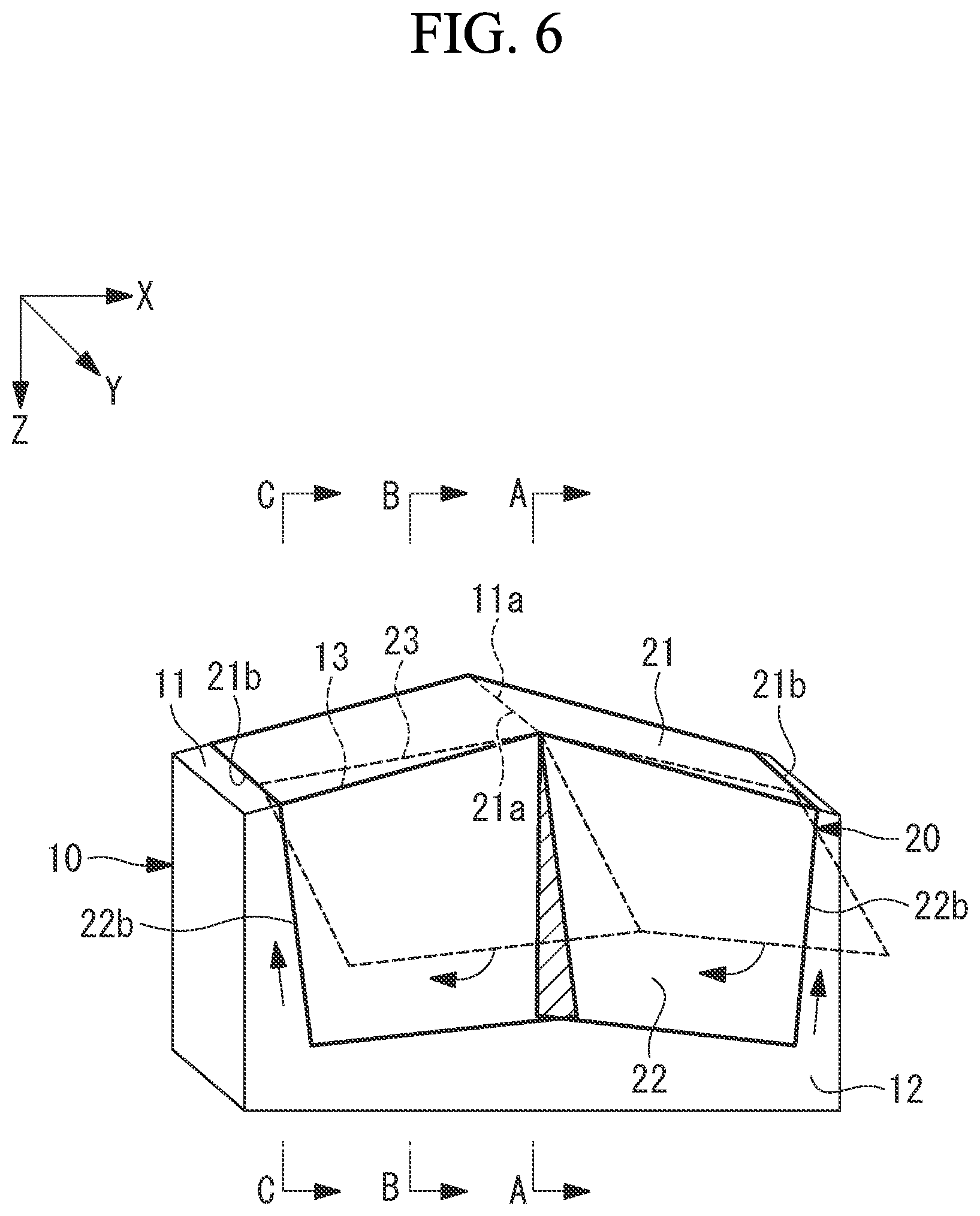 Patent US12318992 Figure 6 – Laminated body and forming method