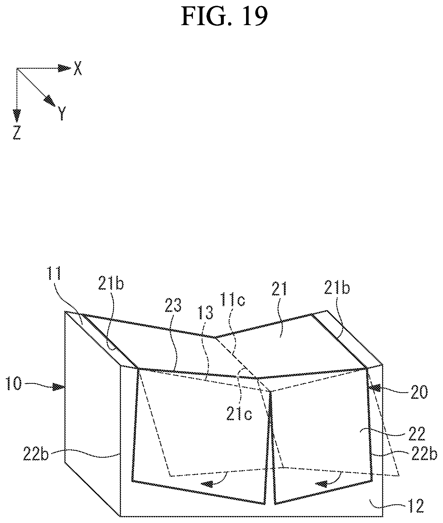 Patent US12318992 Figure 19 – Laminated body and forming method