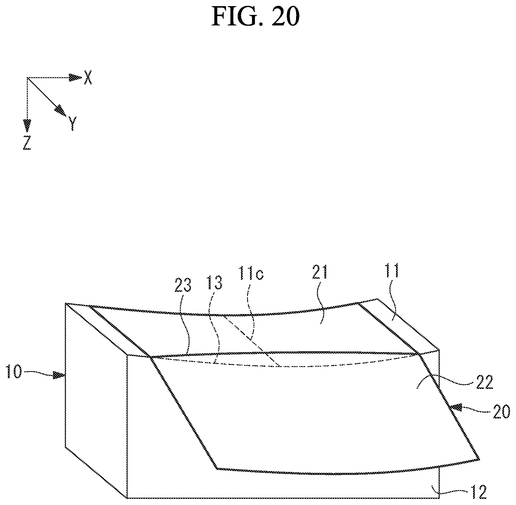 Patent US12318992 Figure 20 – Laminated body and forming method