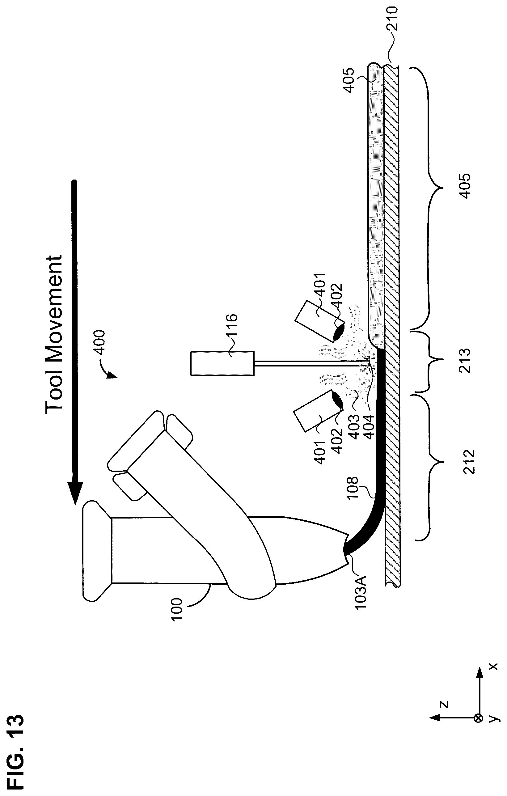 Patent US12318994 Figure 17 – Additive manufacturing techniques and systems to form composite materials
