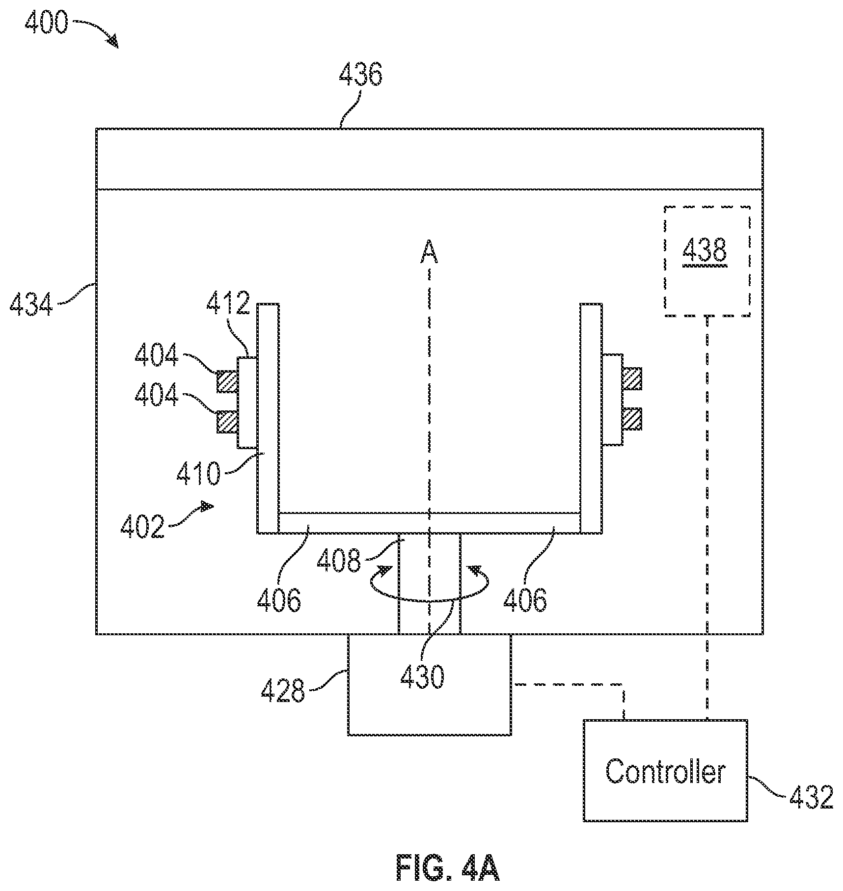 Patent US12319002 Figure 4 – Systems for post-processing additively manufactured objects