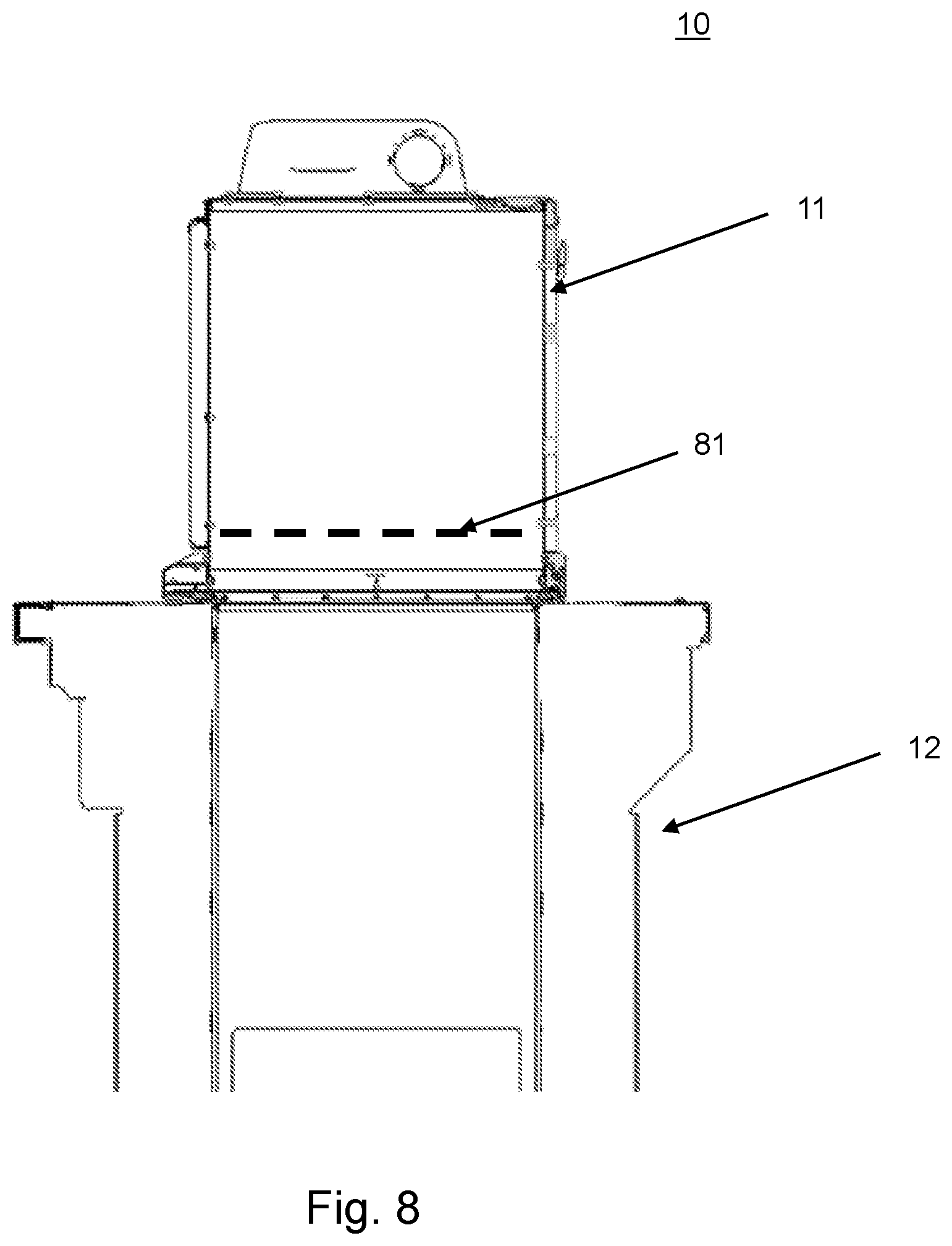 Patent US12319003 Figure 6 – Cooling unit with a self-locking latch mechanism