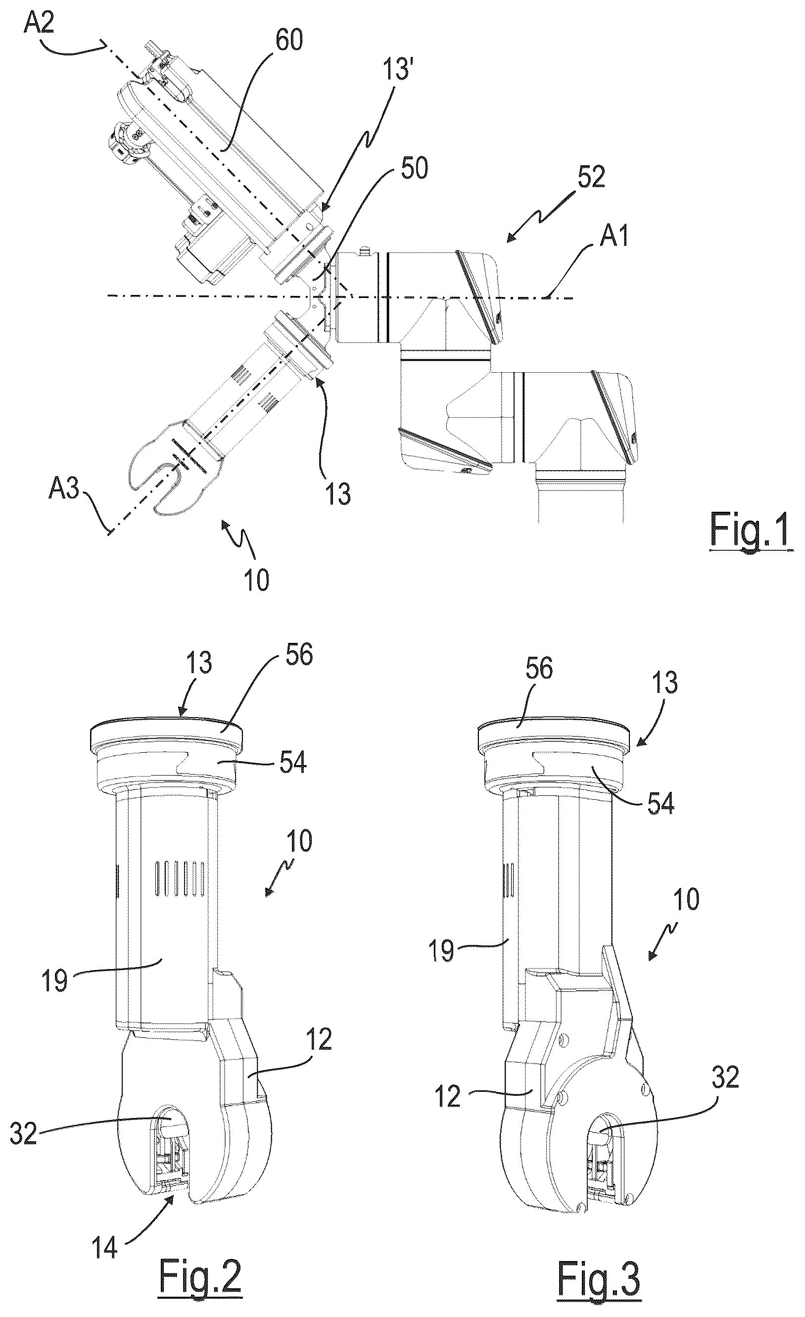 Patent US12319009 Figure 1 – Auxiliary tool