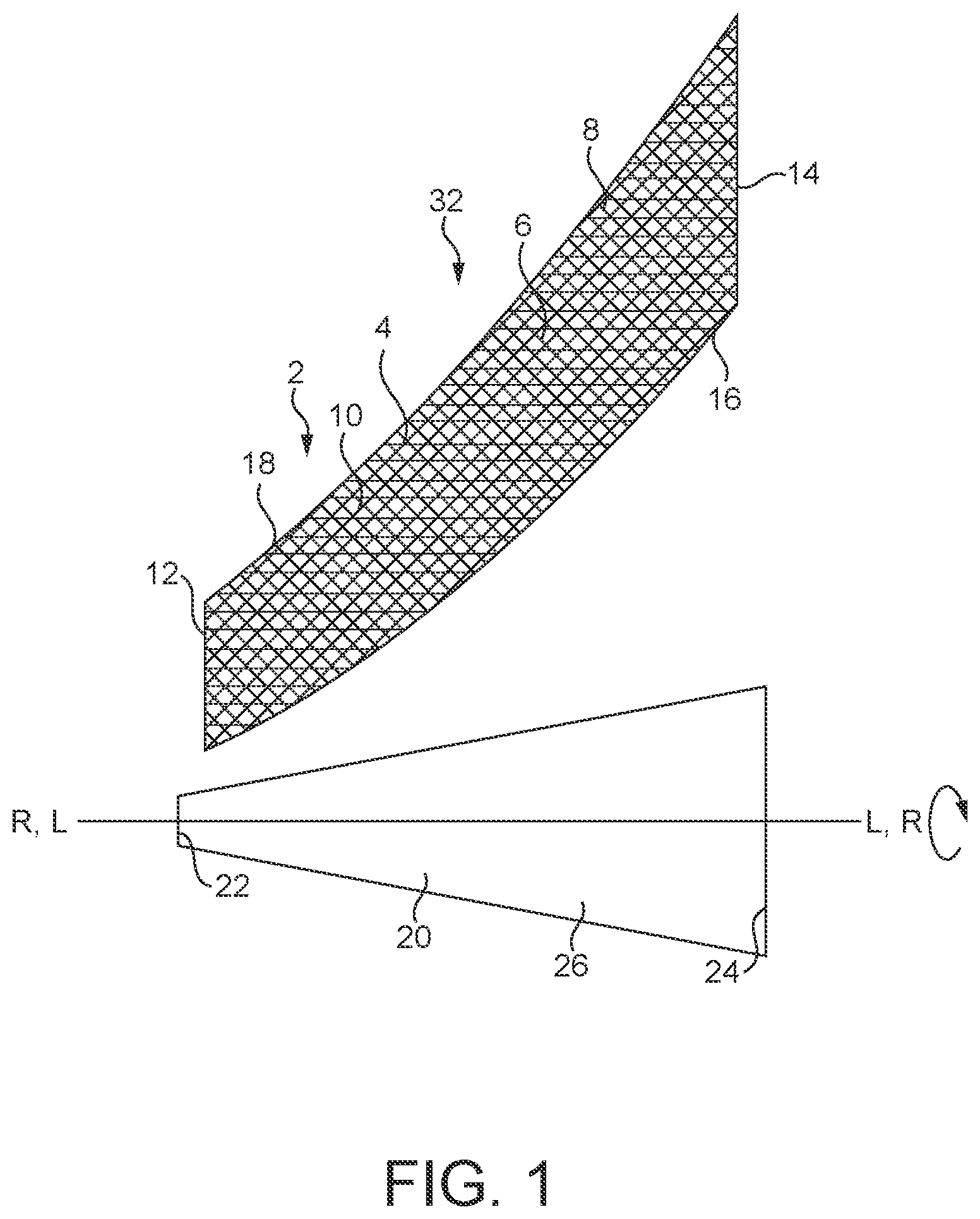 Patent US12319014 Figure 1 – Fibre-reinforced composite tubular shafts and manufacture thereof