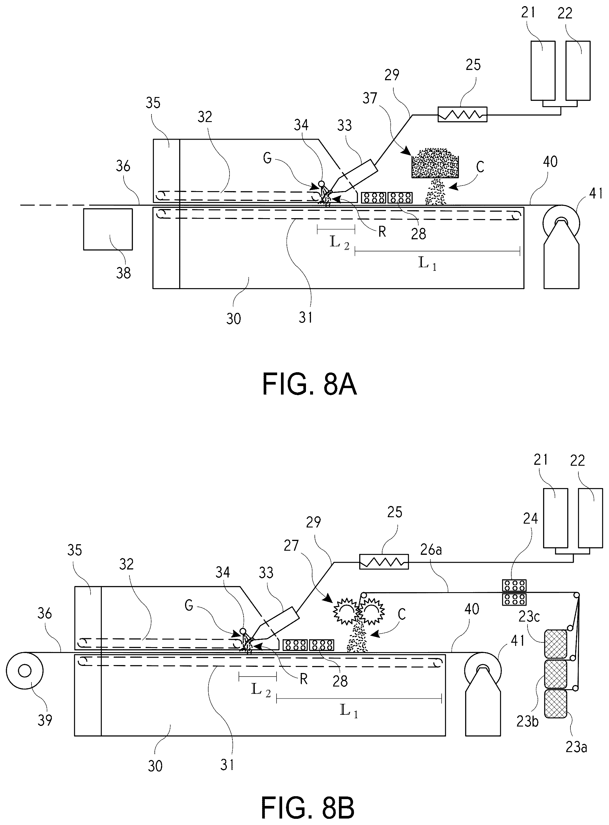 Patent US12319016 Figure 7 – System for producing a fully impregnated thermoplastic prepreg
