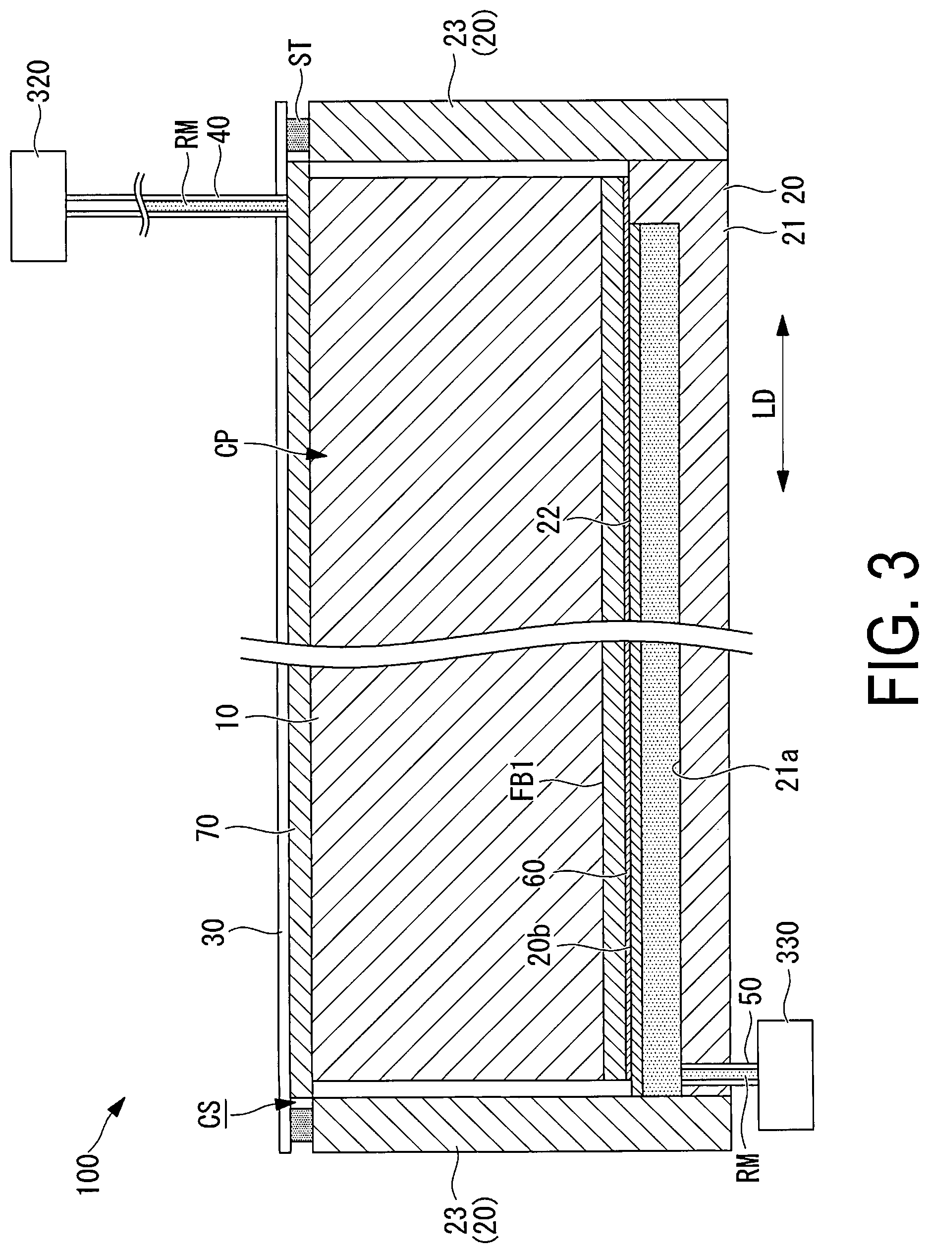 Patent US12319019 Figure 3 – Fiber-reinforced composite material molding apparatus and fiber-reinforced composite material molding method