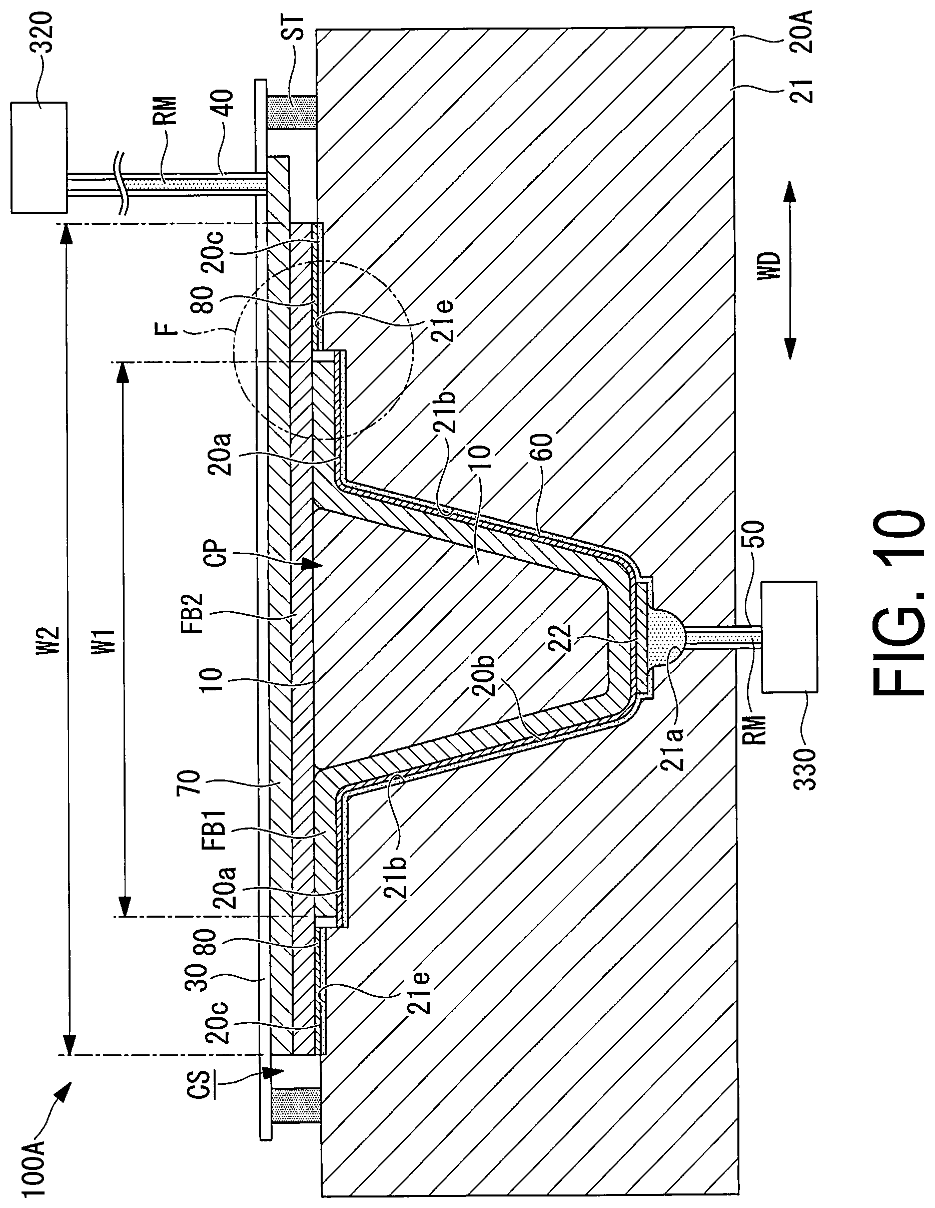 Patent US12319019 Figure 10 – Fiber-reinforced composite material molding apparatus and fiber-reinforced composite material molding method