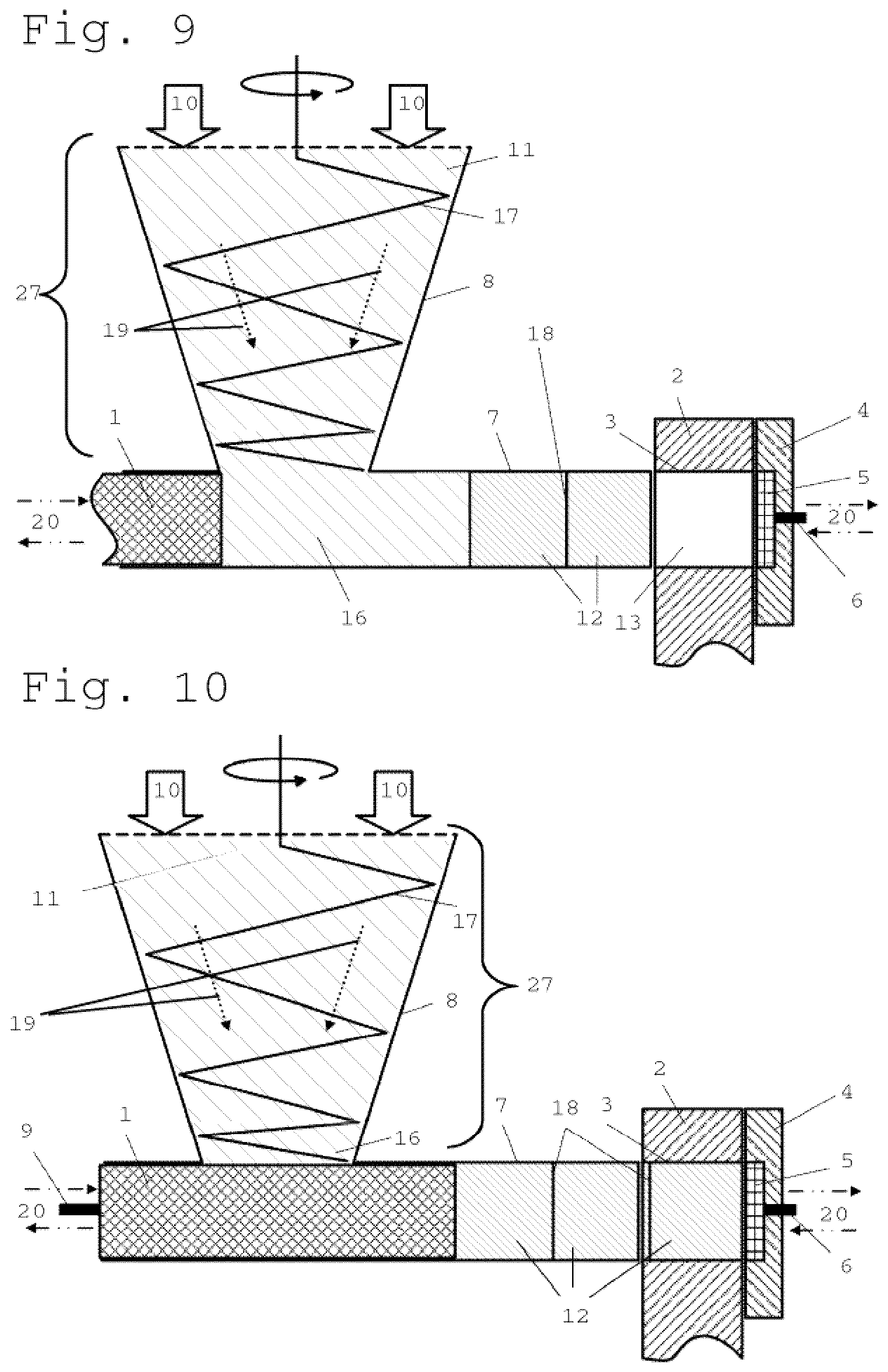 Patent US12319021 Figure 7 – Method for producing pressed products and assembly for producing pressed products